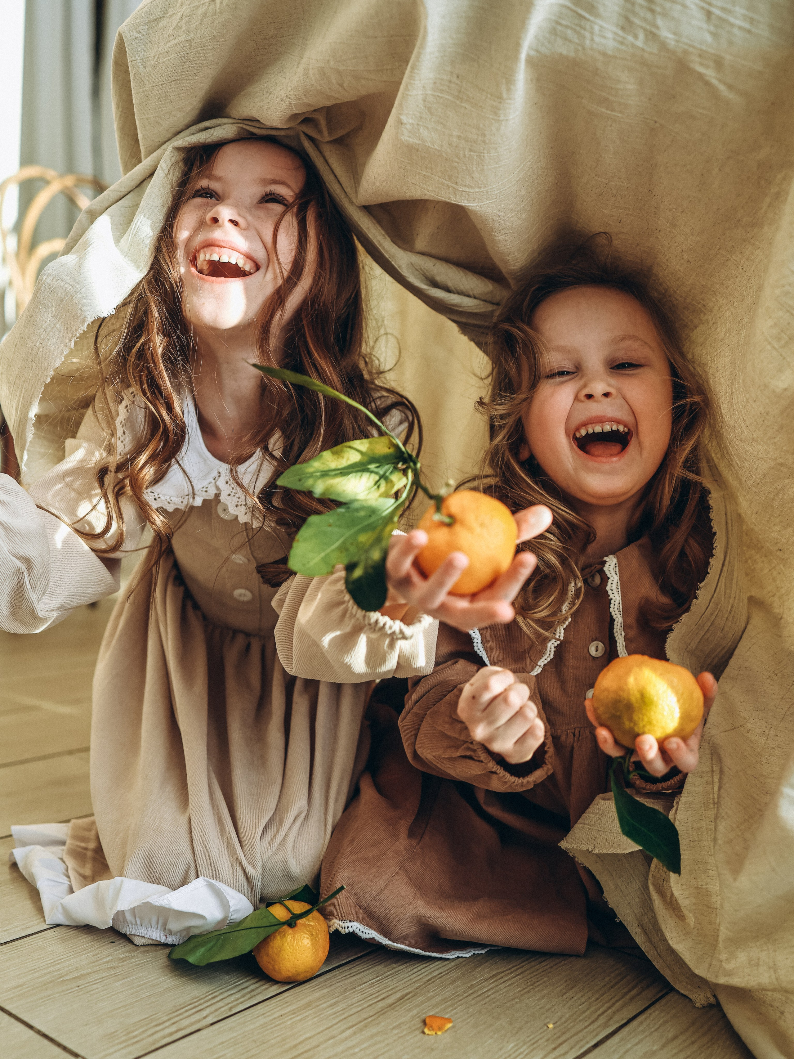 Мандариновое настроение. Семейный и детский фотограф в  г. Екатеринбурге Холодова Юлия