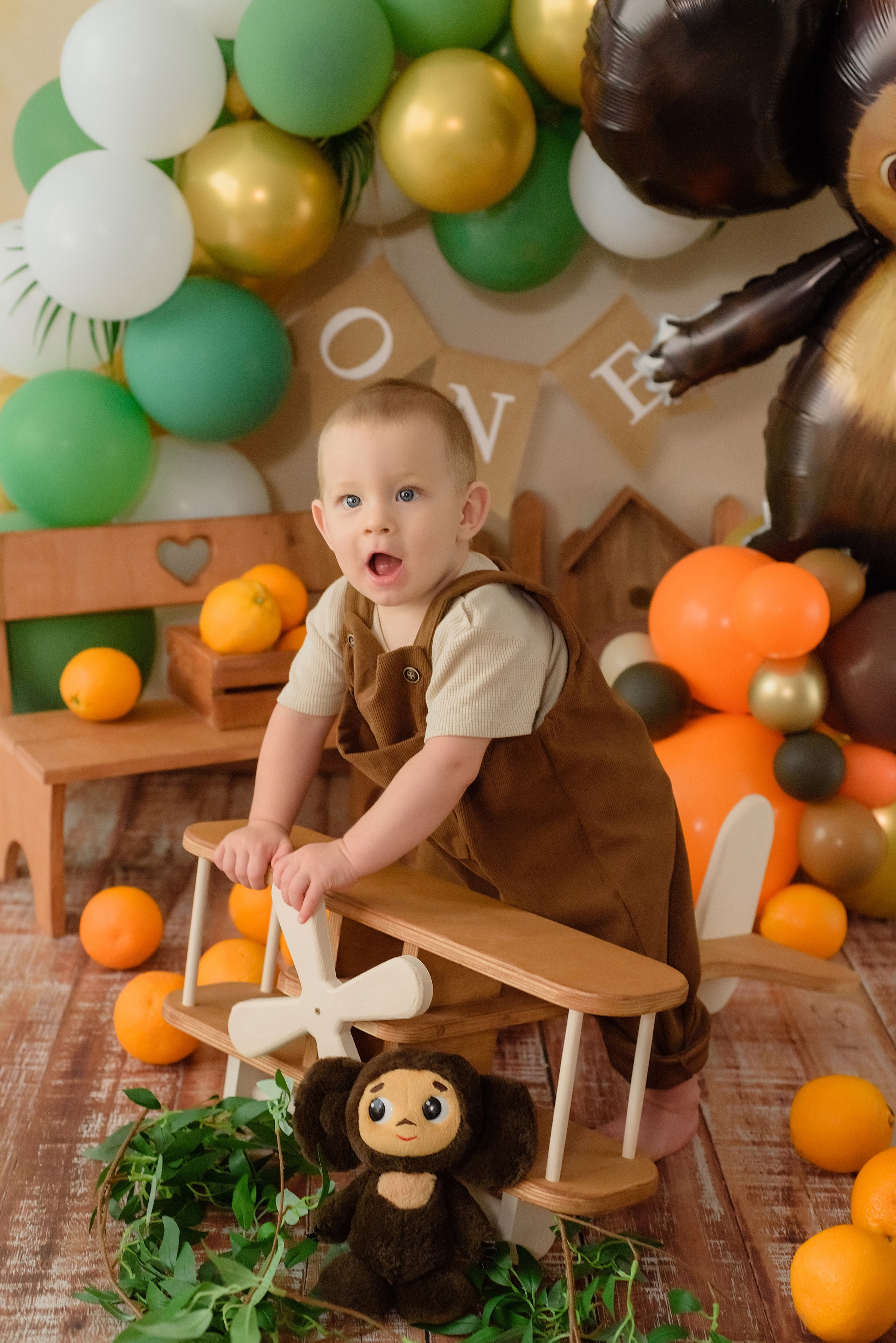«Чебурашка» 1 годик. Детский Фотограф |Фотограф на годик в Брянске Ирина Романова