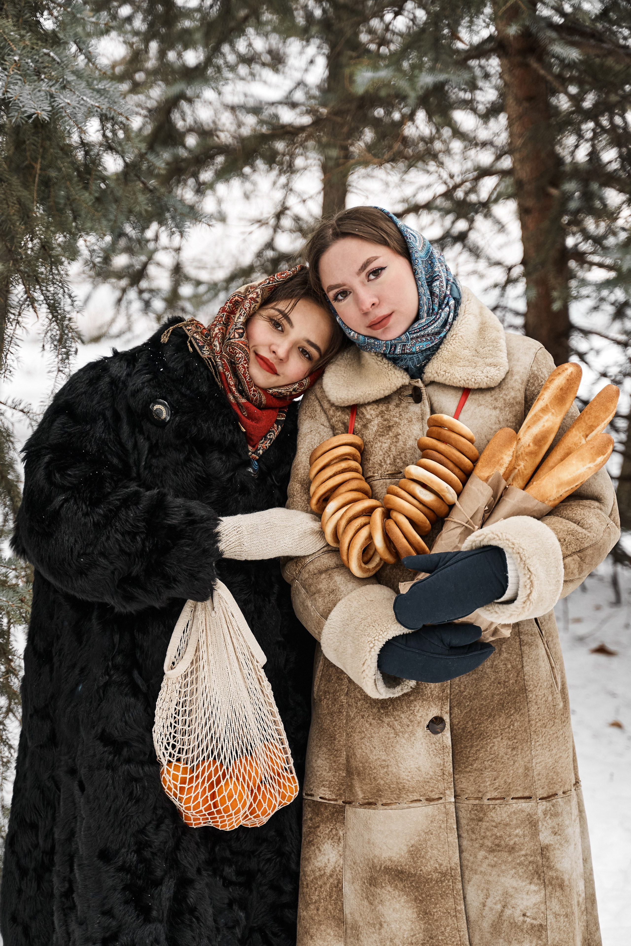 Звенит январская вьюга. Детский и семейный фотограф Шемарова Ольга
