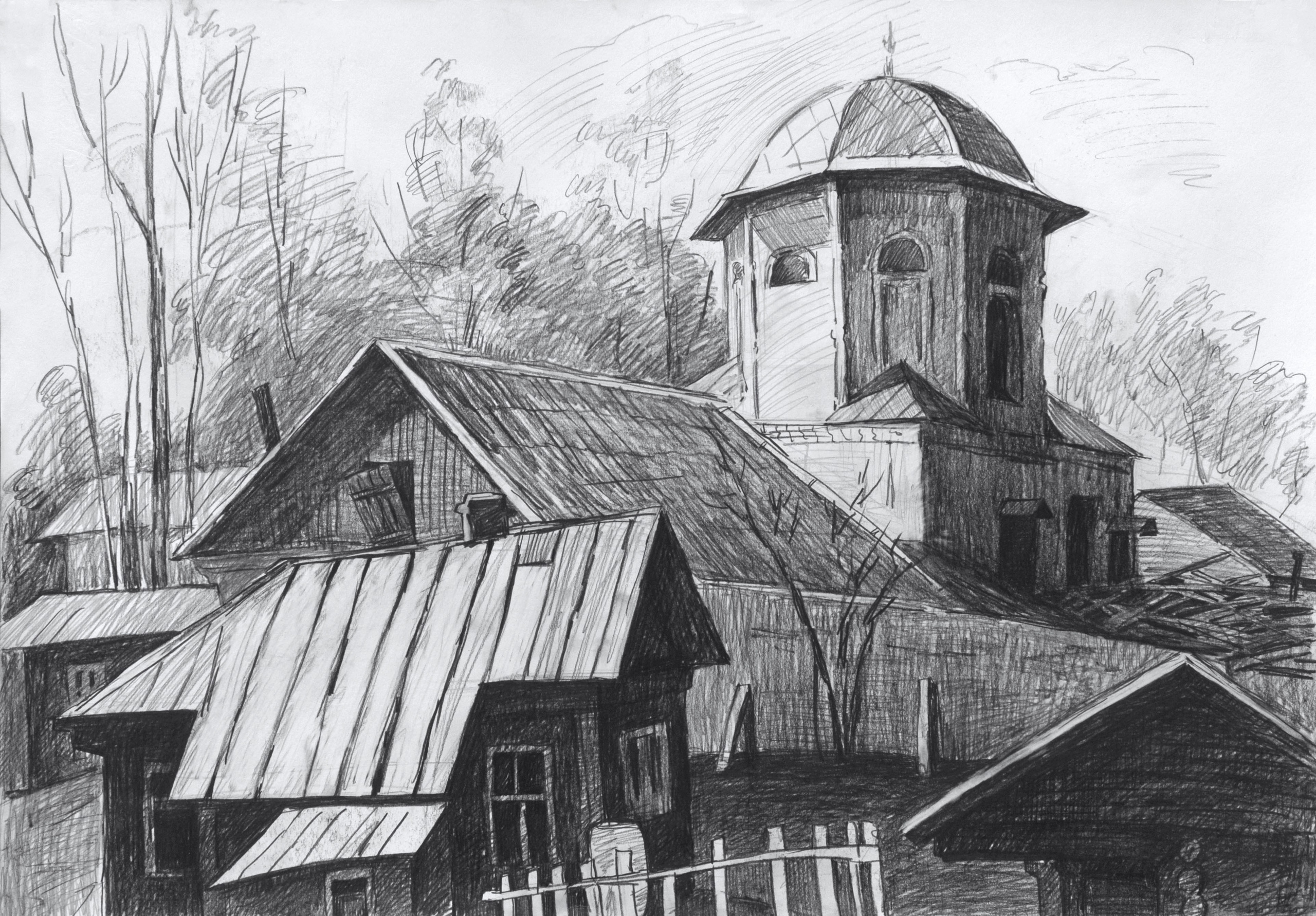 Графика. Ефремова Ольга. Художник