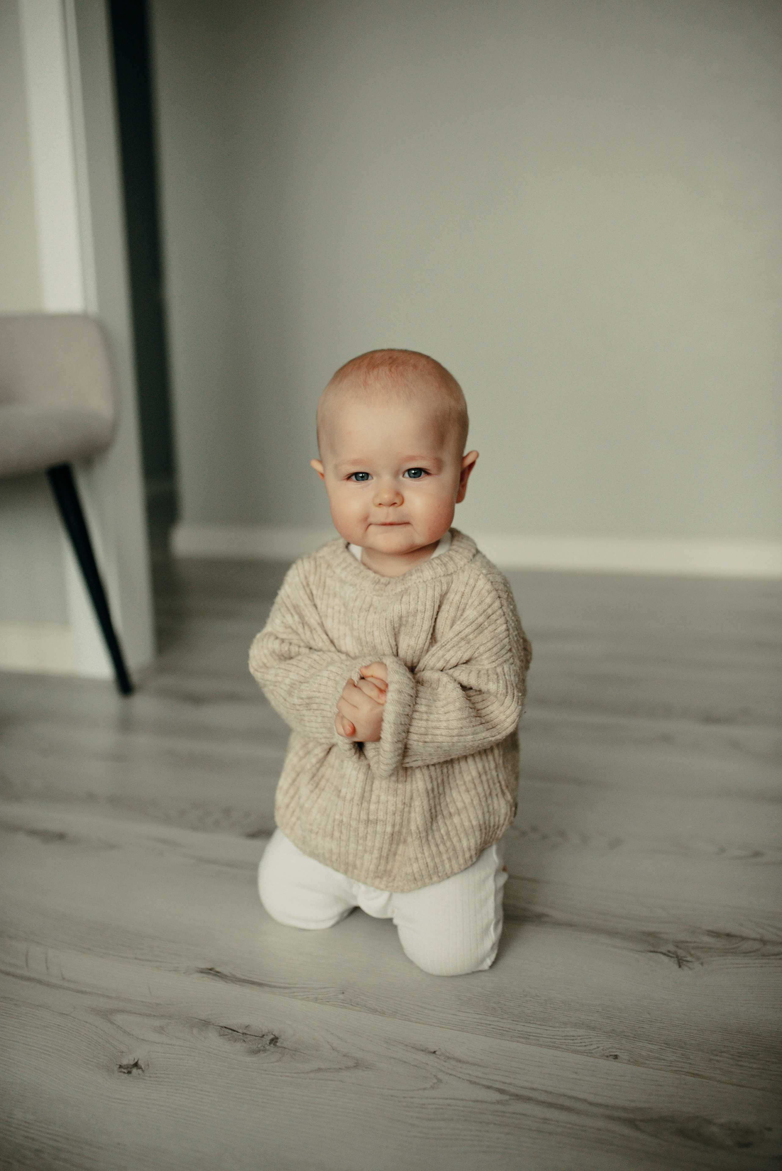 Домашняя семейная история: Василисе 10 месяцев. Семейная фотосессия Бутово Москва фотограф Алина Морщагина