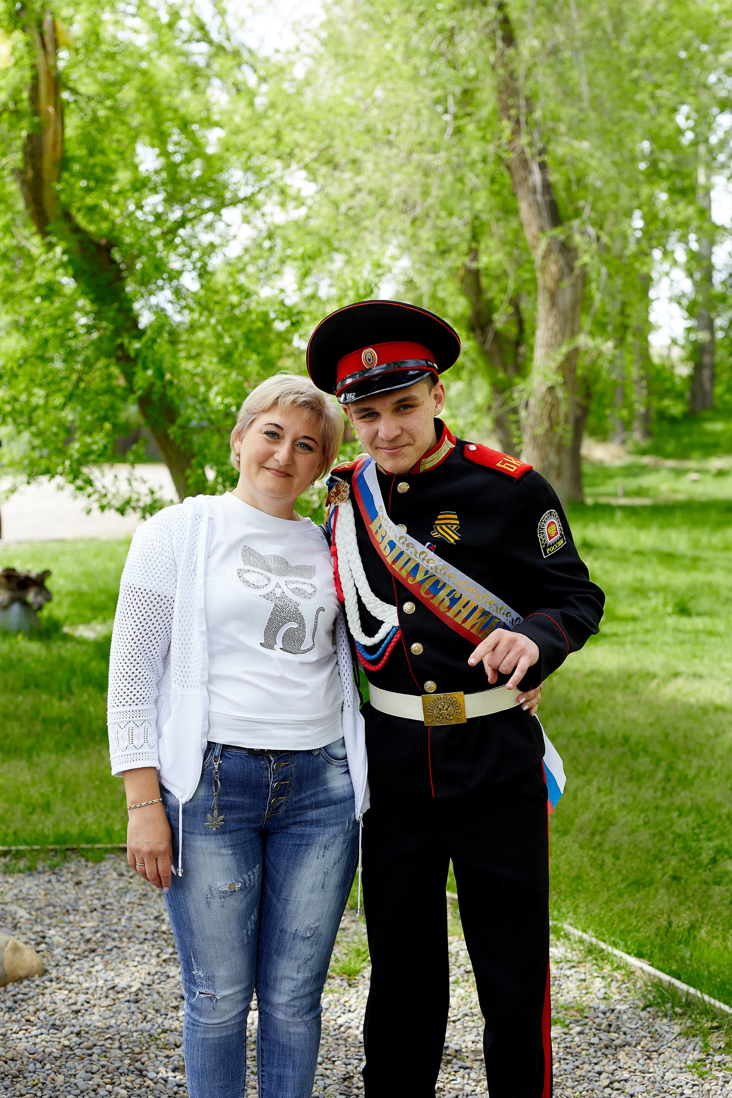 Кадеты последний звонок. Фотограф Вячеслав Фарунин