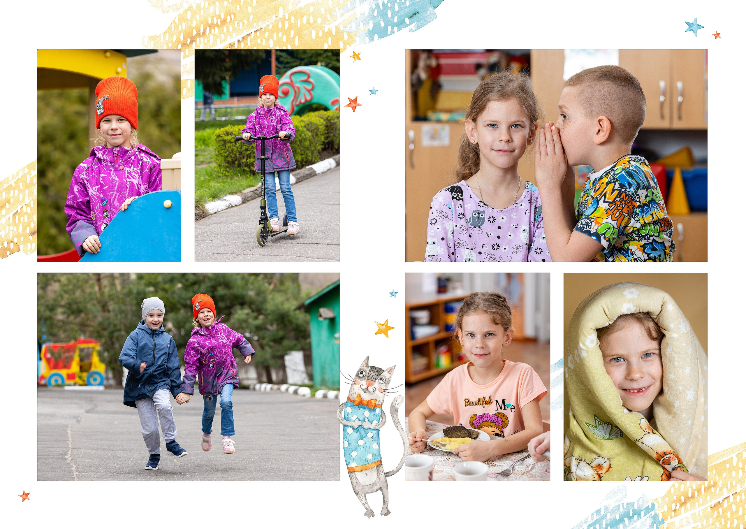 Варианты, садик. Студия детской игровой фотографии COLOUR