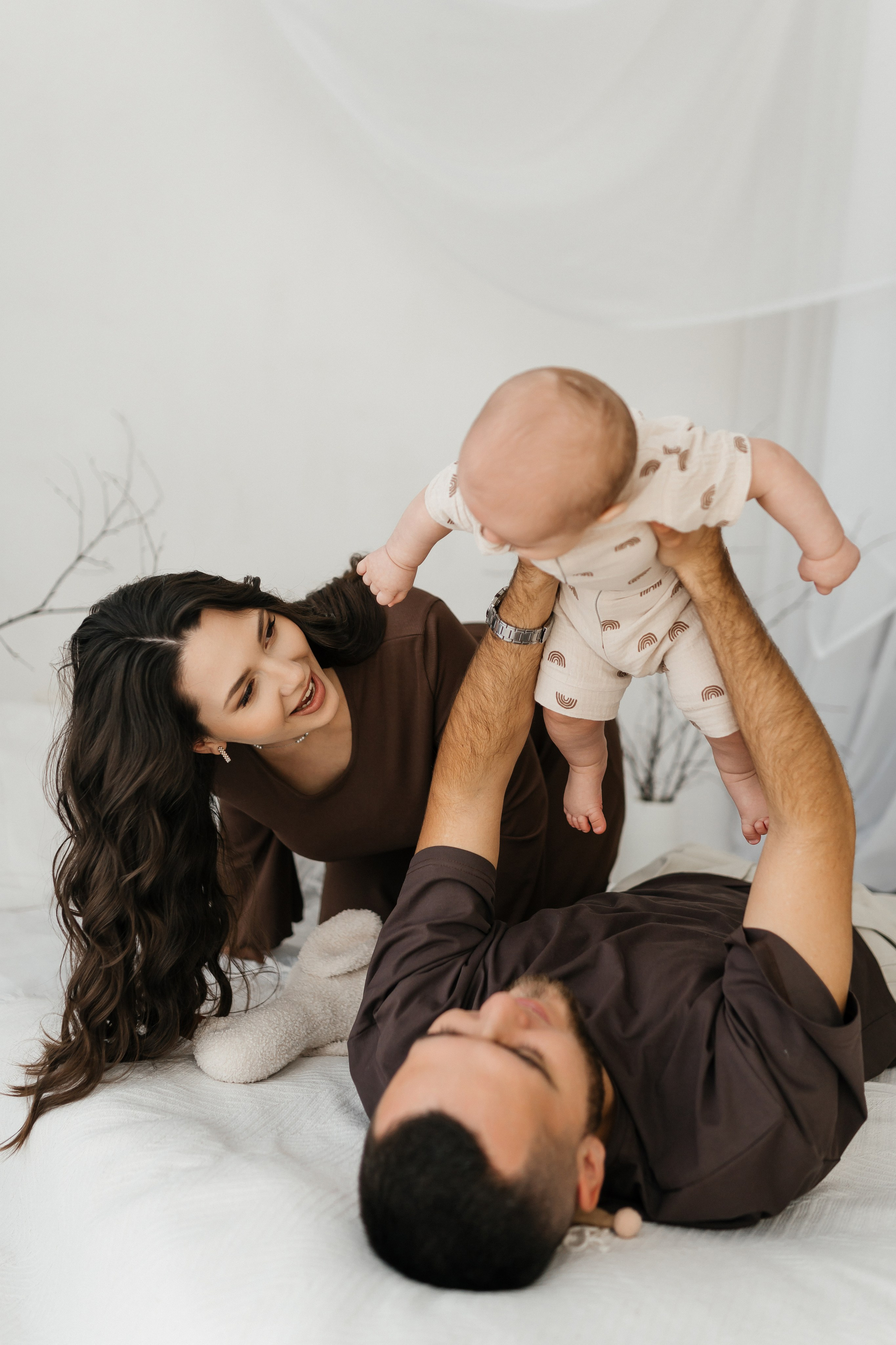 Светлана, Данил, Арсений и Савелий. Фотограф Ким Наталья в Красноярске