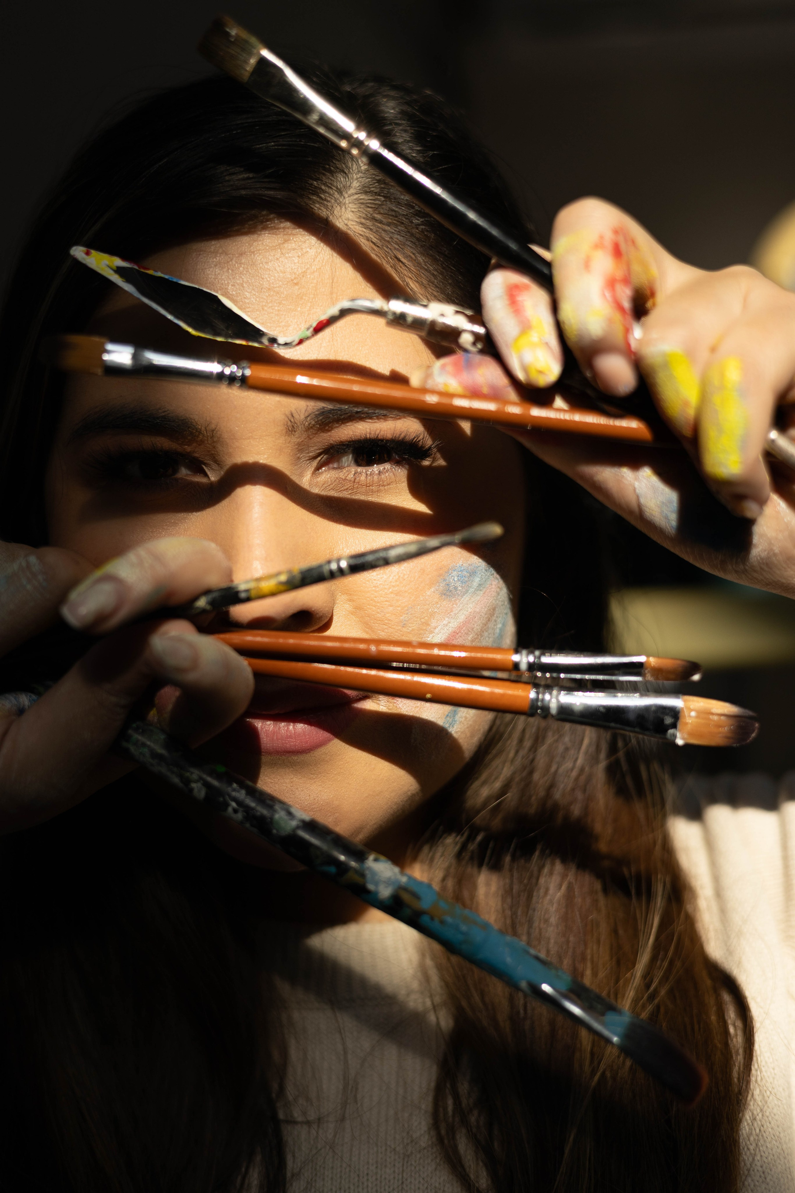 Портретная фотосессия в Алматы — индивидуальный портрет в студии. Фотограф Алматы