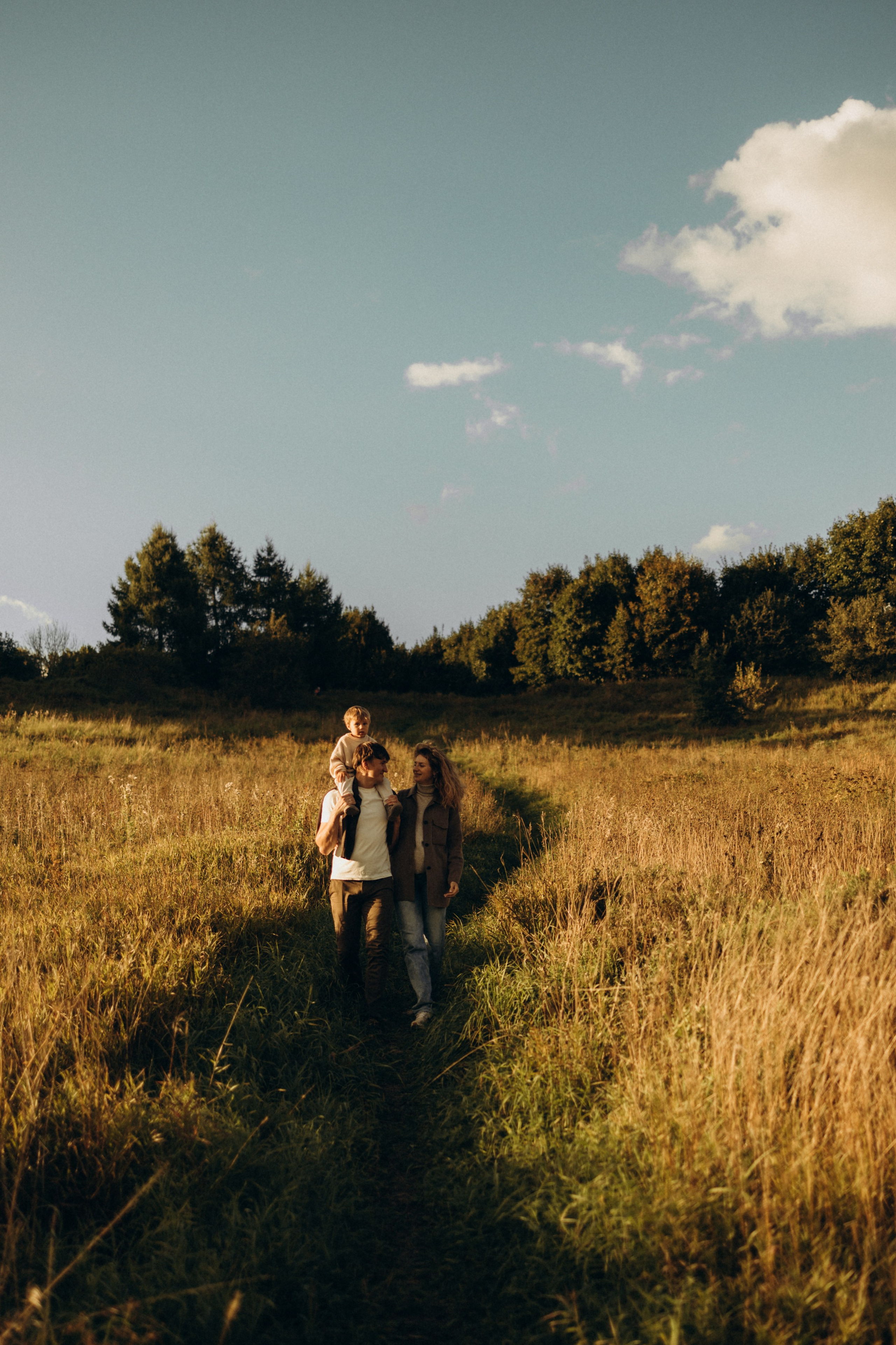 Женя, Кристина и Матвей. Семейный фотограф Москва Валерия Белова