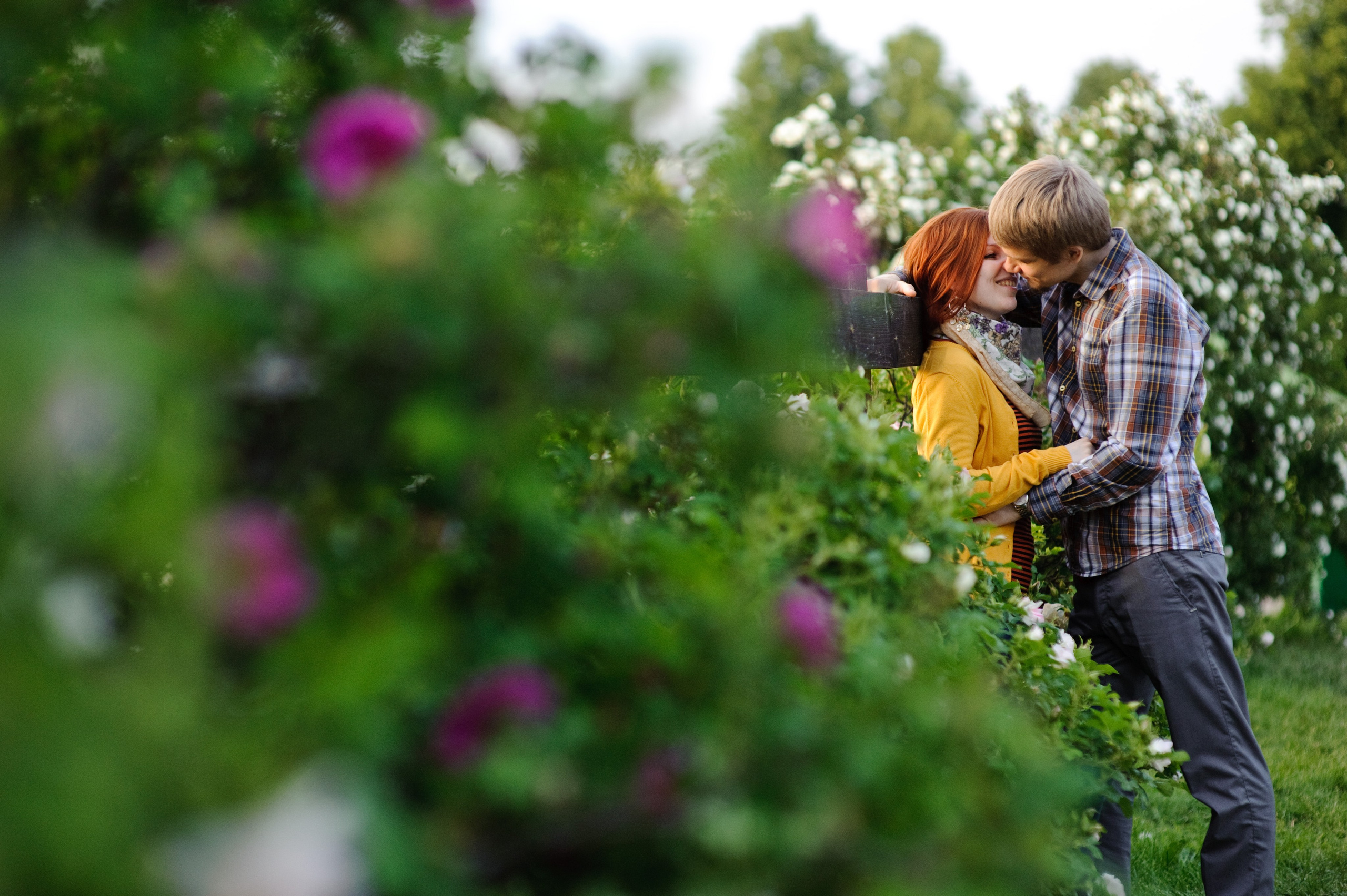 Мария и Александр. Прогулка, Москва. Семейный фотограф Анна Дубовская