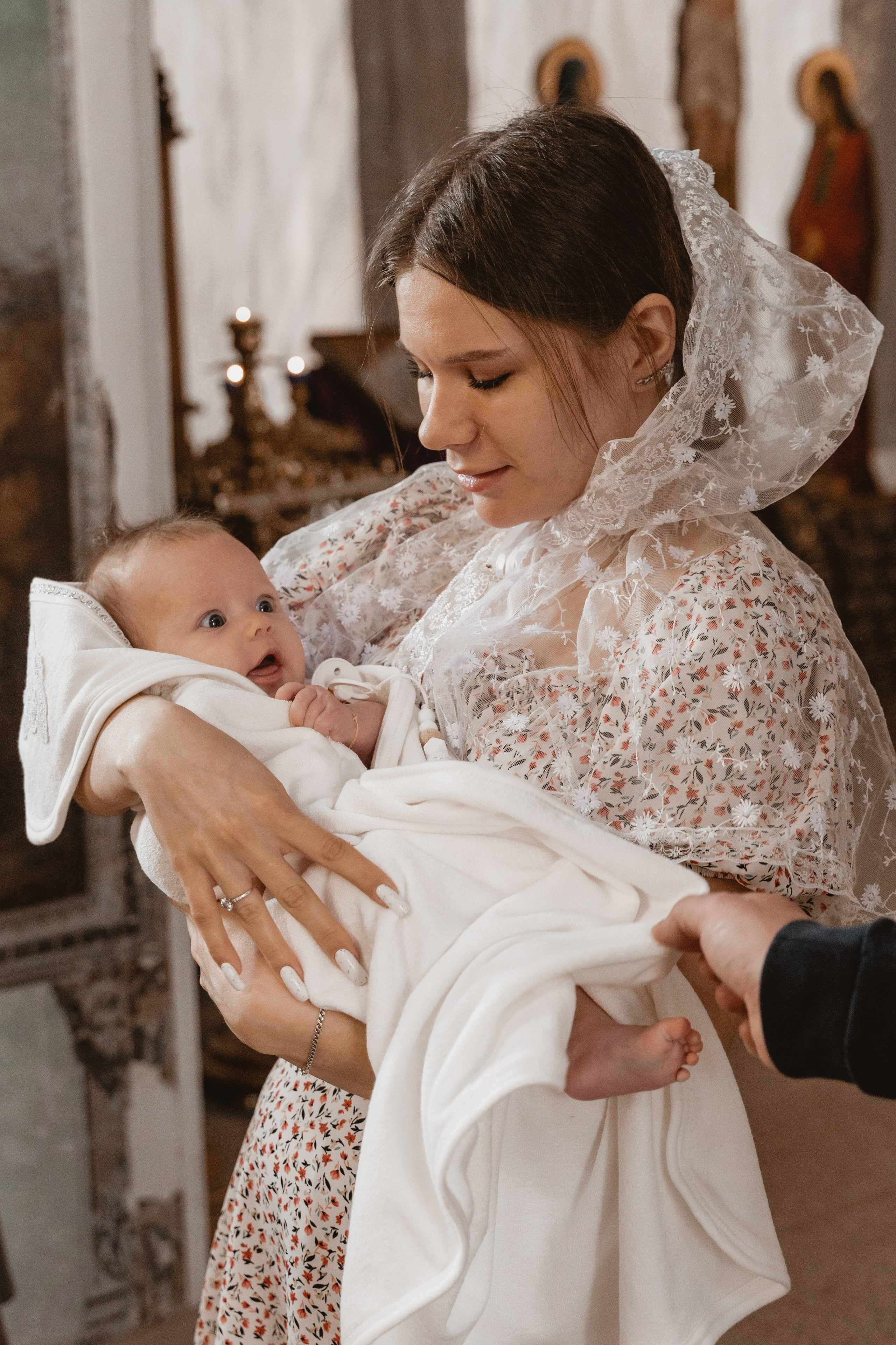 Крещение Таисии. Свадебный фотограф Юлия Копылова