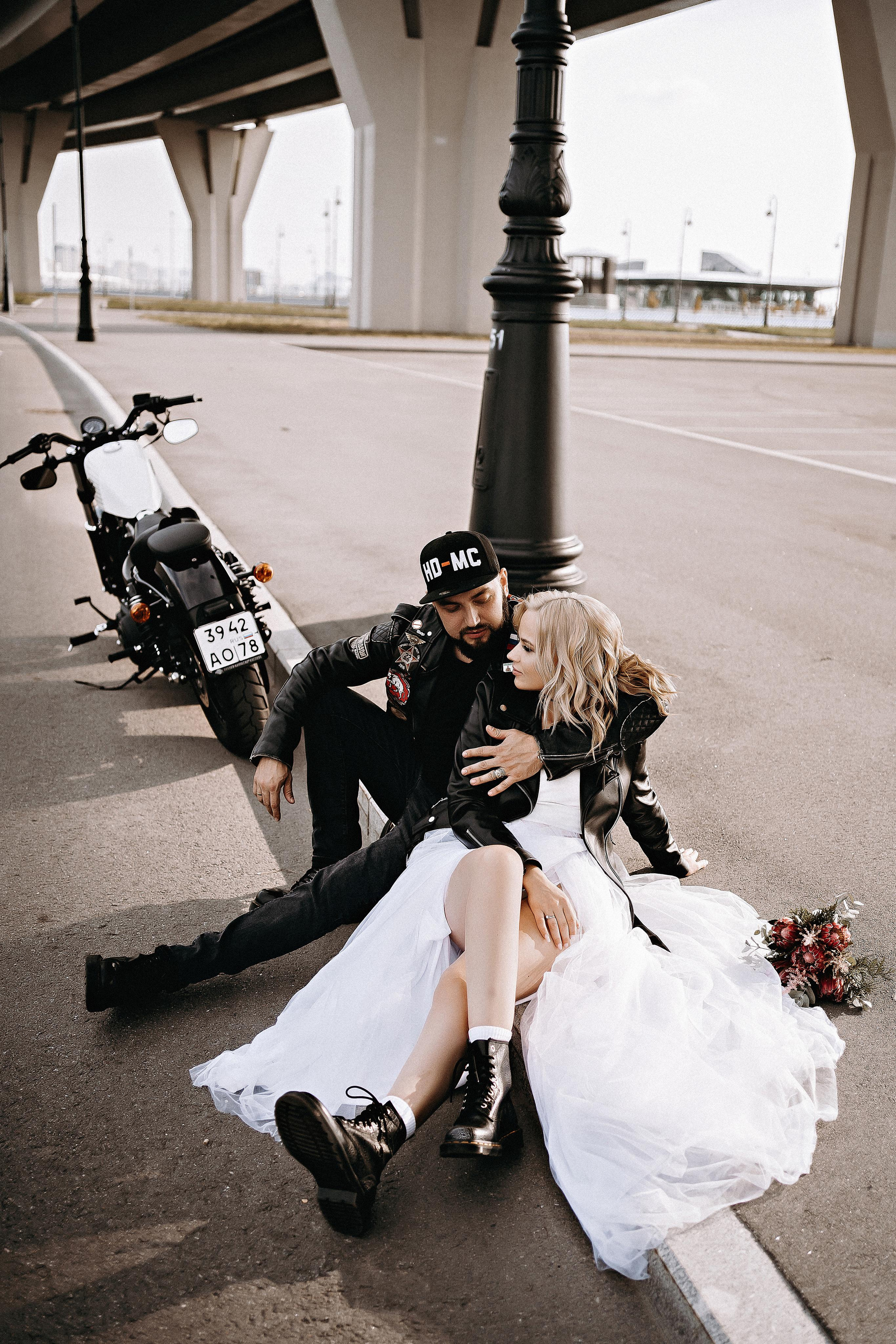MOTO WEDDING. Mayskaya photography
