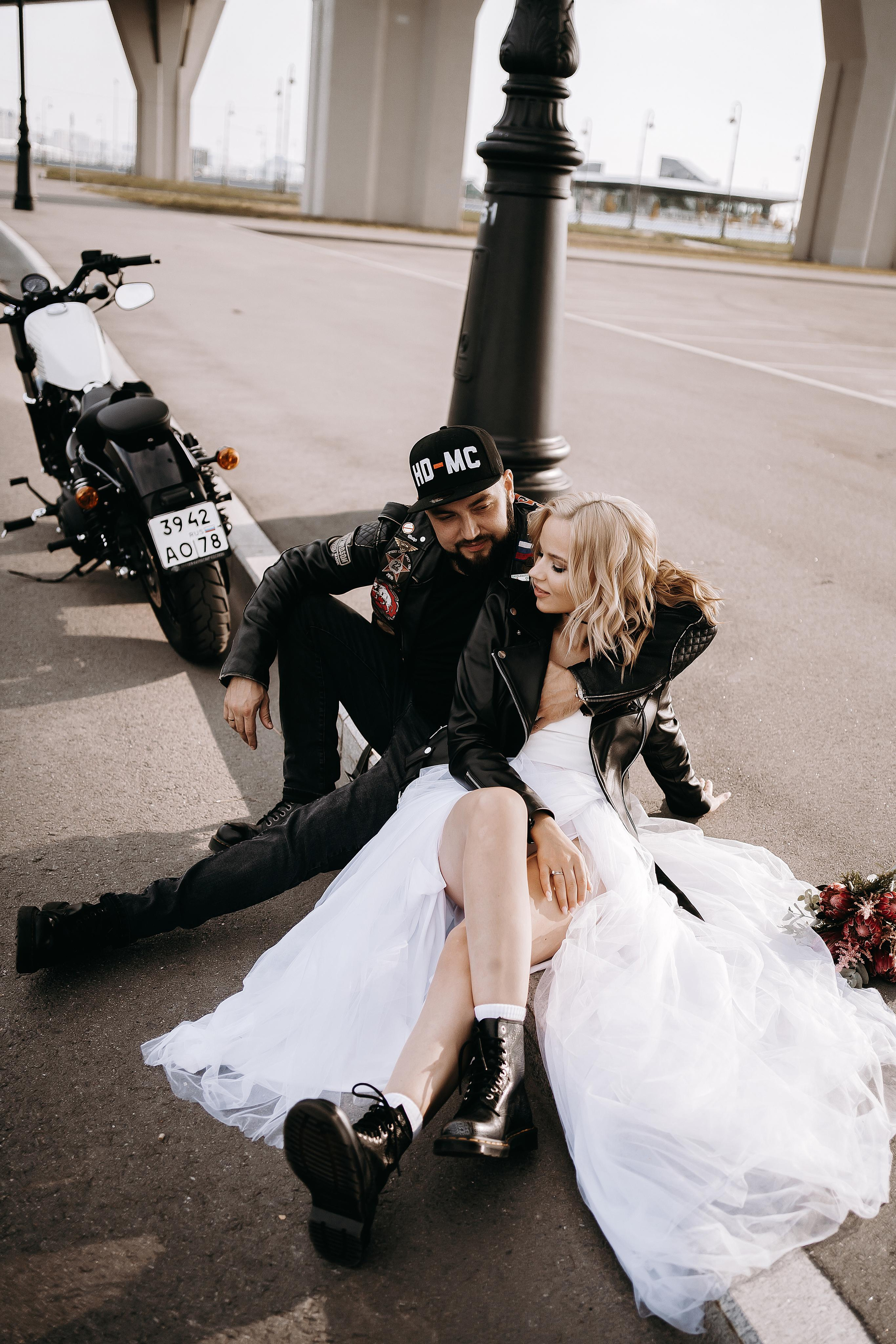 MOTO WEDDING. Mayskaya photography