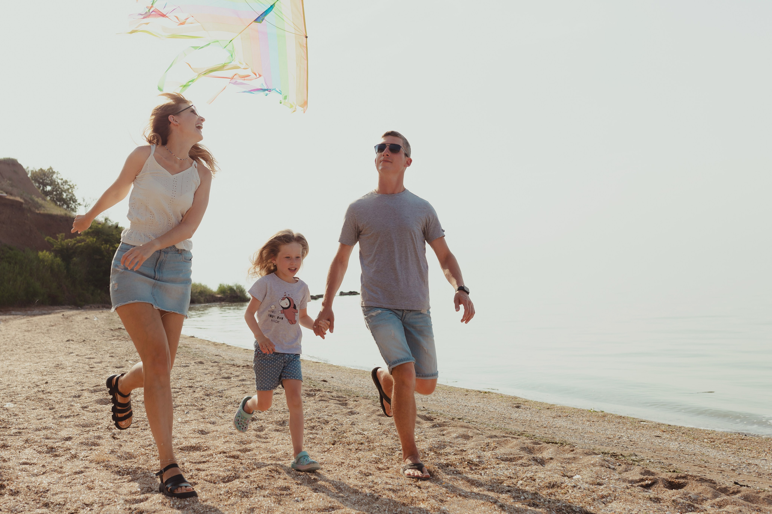 Саша, Настя, Ника. Семейный и домашний фотограф в Москве и МО Королева Валерия