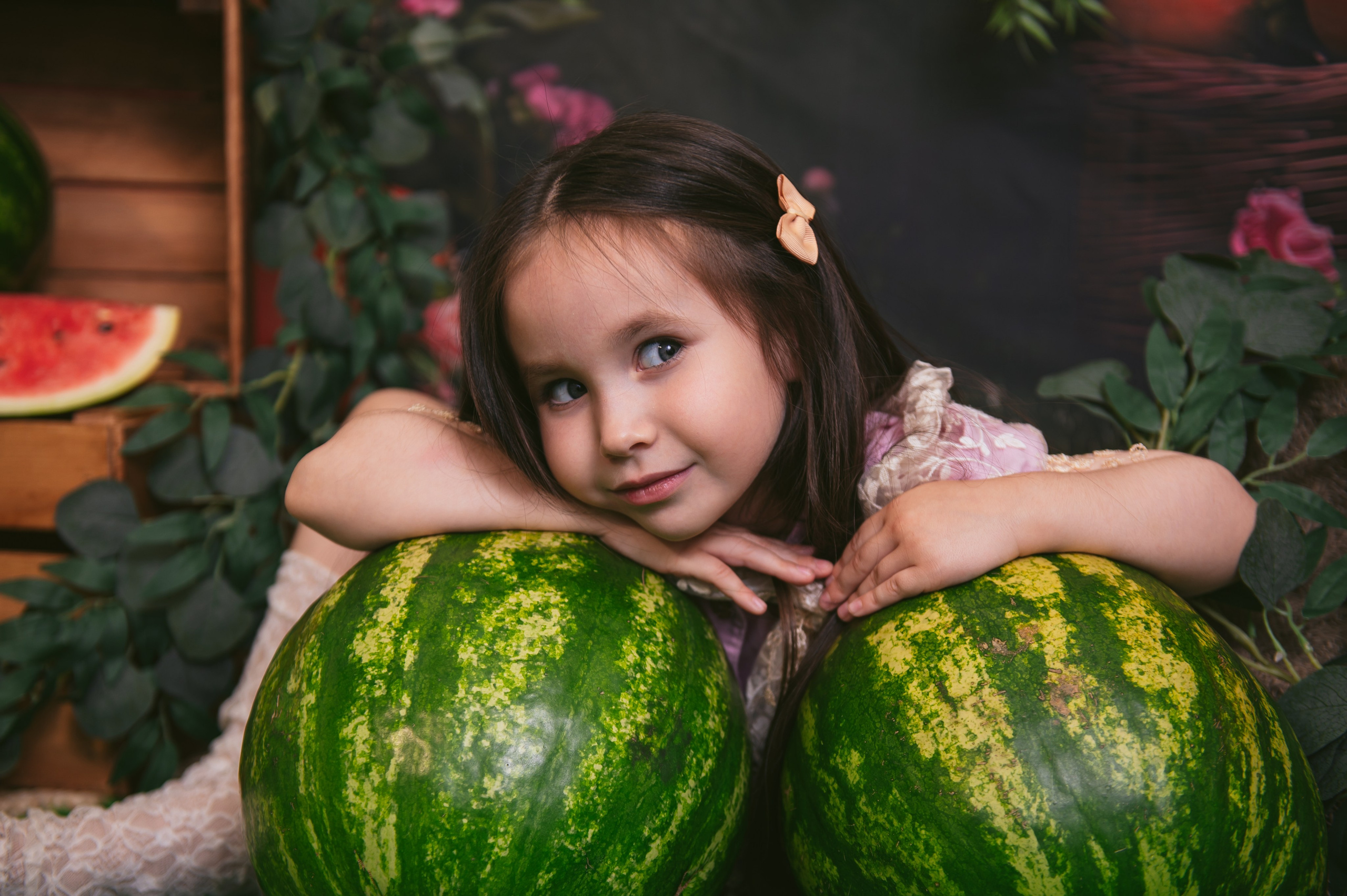 Арбузы 2025. Детский фотограф Магадан