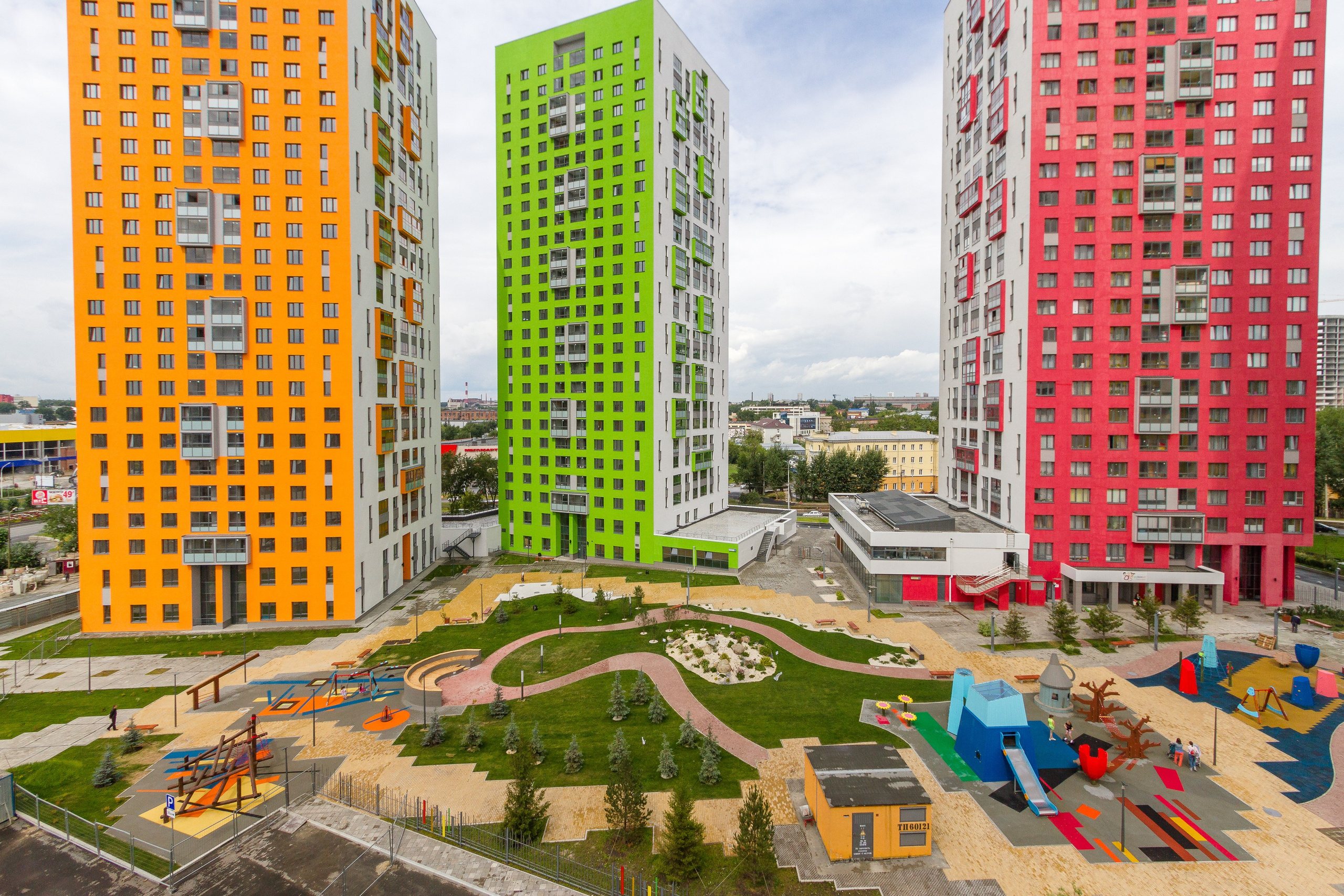 Жилой комплекс Малевич. Фотограф Алексей Зарецкий