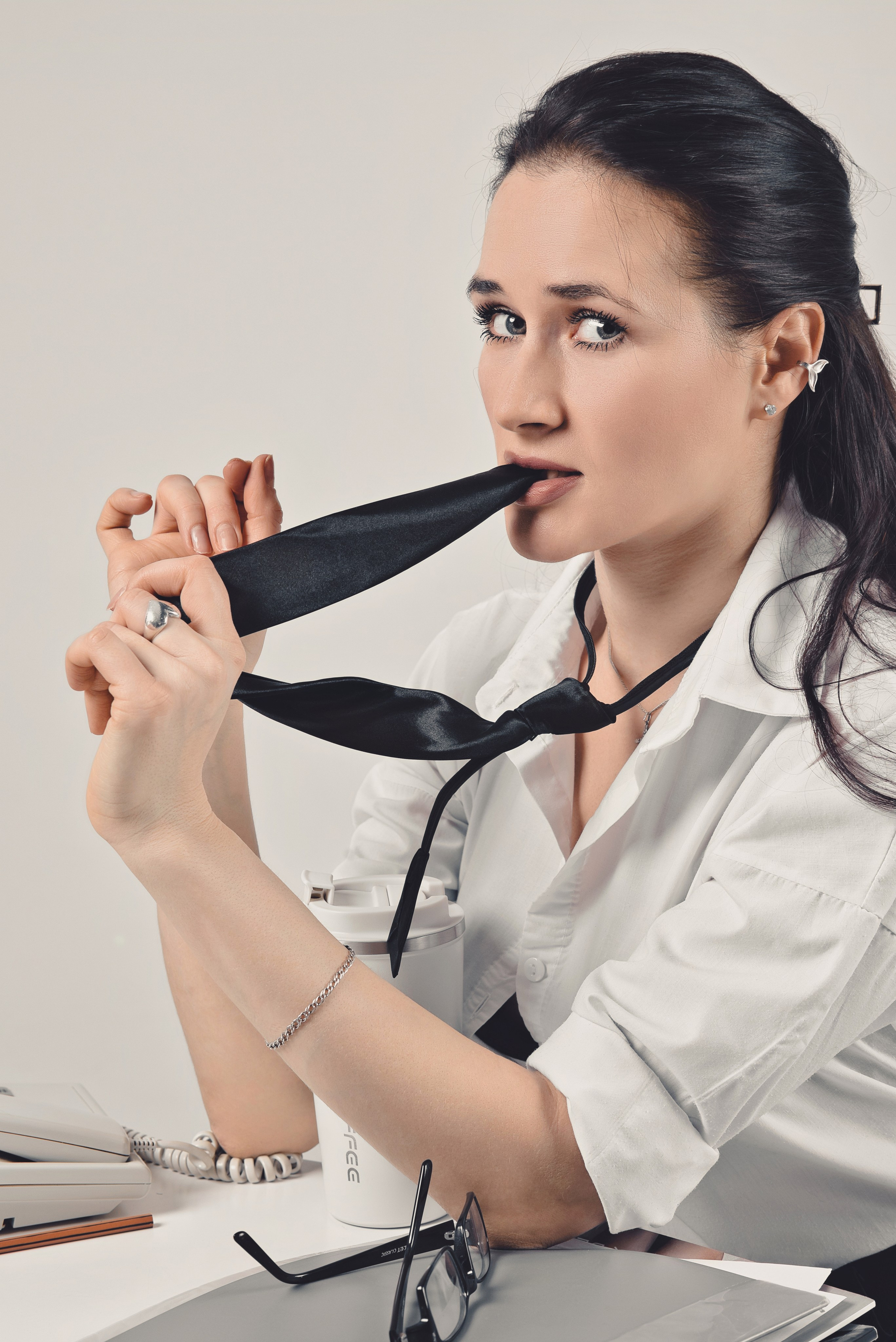 Секретарша. Фотограф Денис Кривопусков