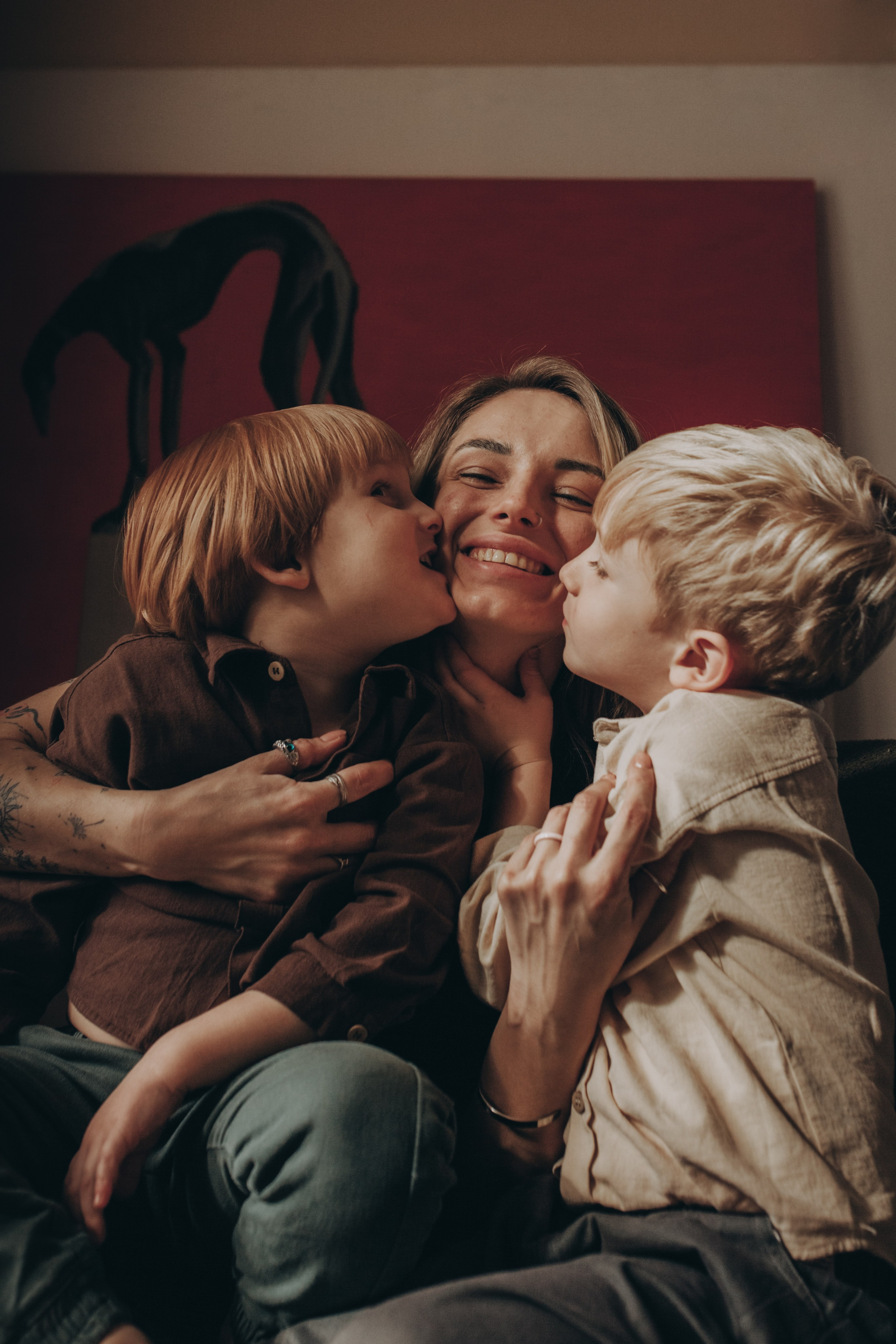 Саша и Слава. Семейный фотограф Полина Сарина Москва