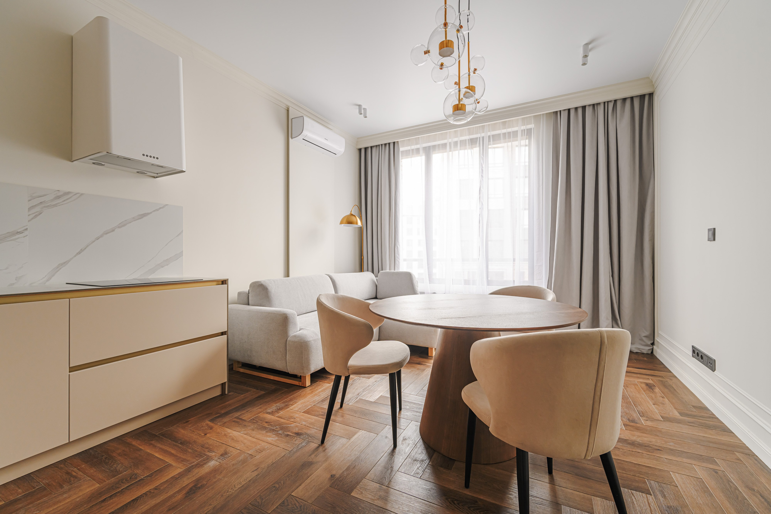 ЖК Легенда Малоохтинский. Реализованный проект, инвестиционный. Дизайн-студия интерьеров Юлии Ивановой