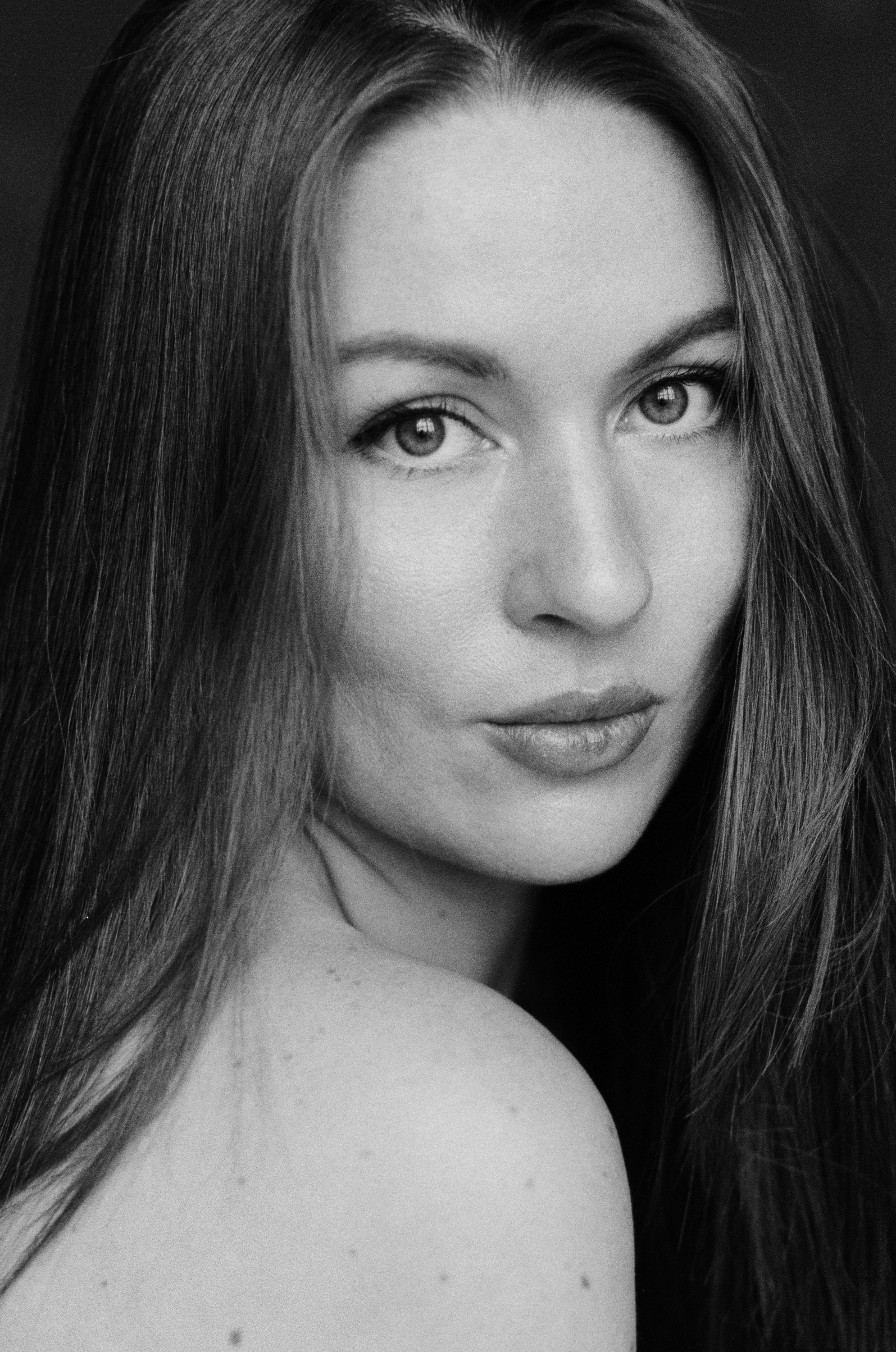 Ч/б фотосессия для Риты