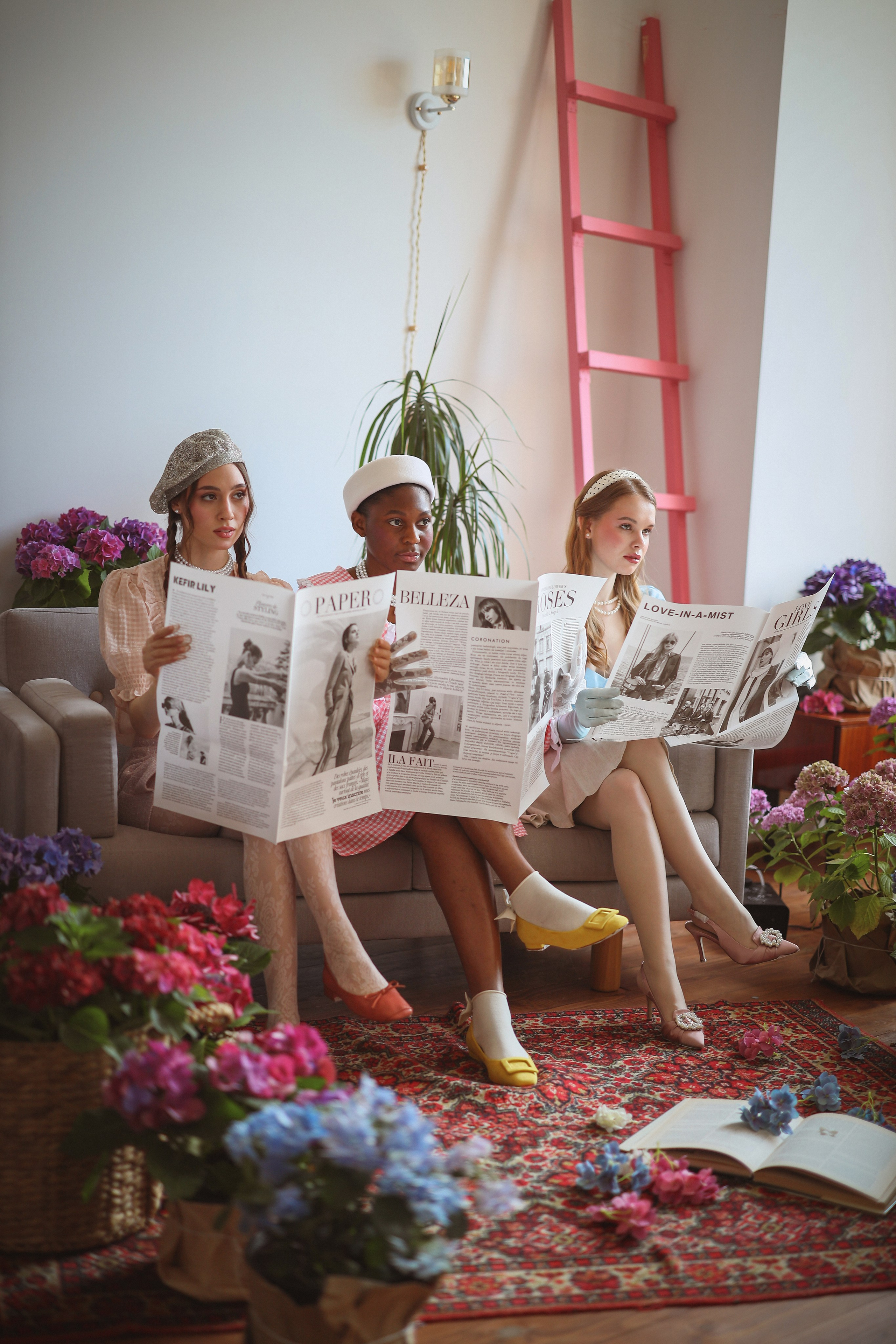 Фотосессия в гортензиях. Свадебный и семейный фотограф в Абхазии Жанна Соснина