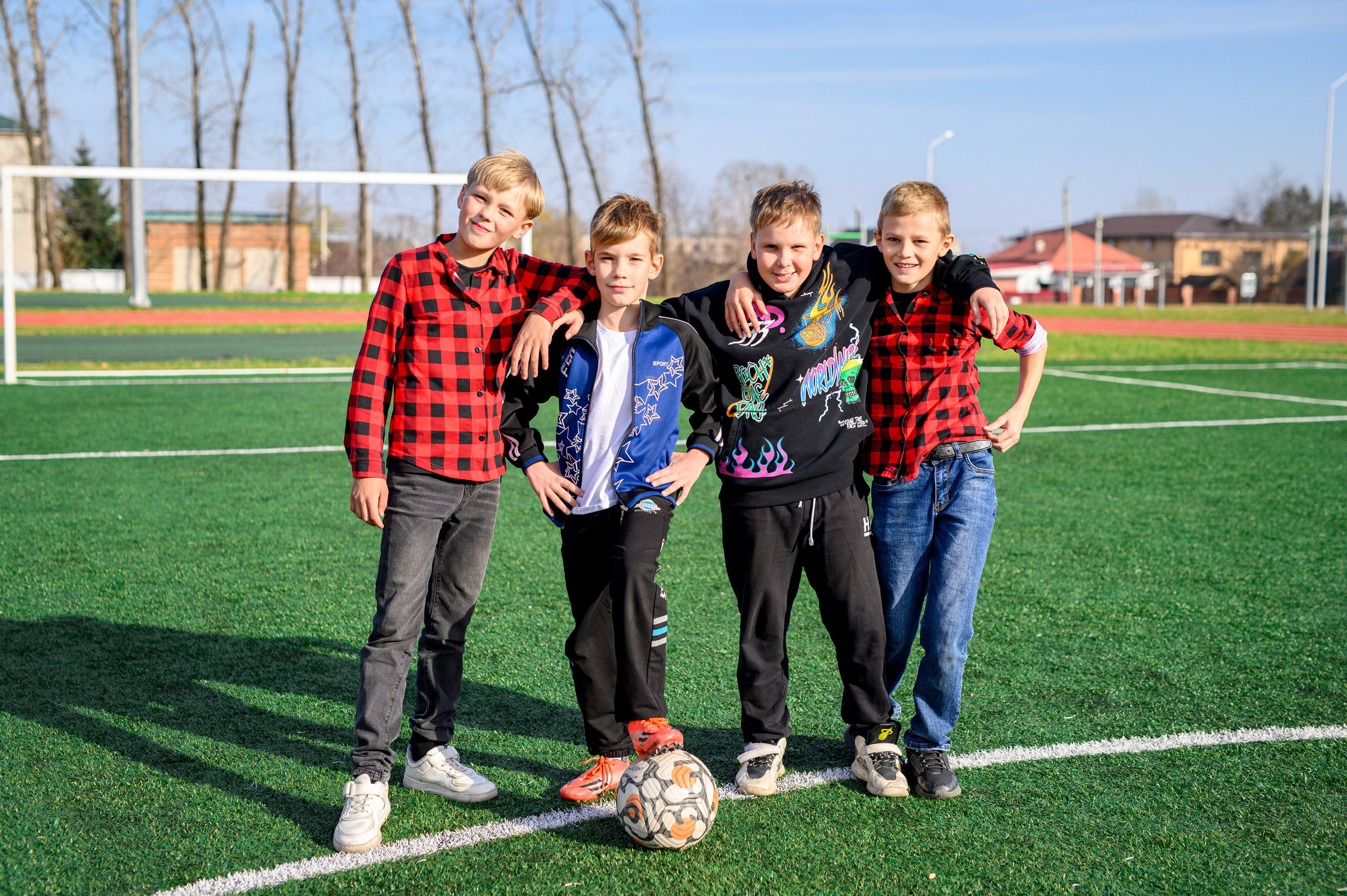«На стадионе». Школьный фотограф в Свободном Анастасия Косицына