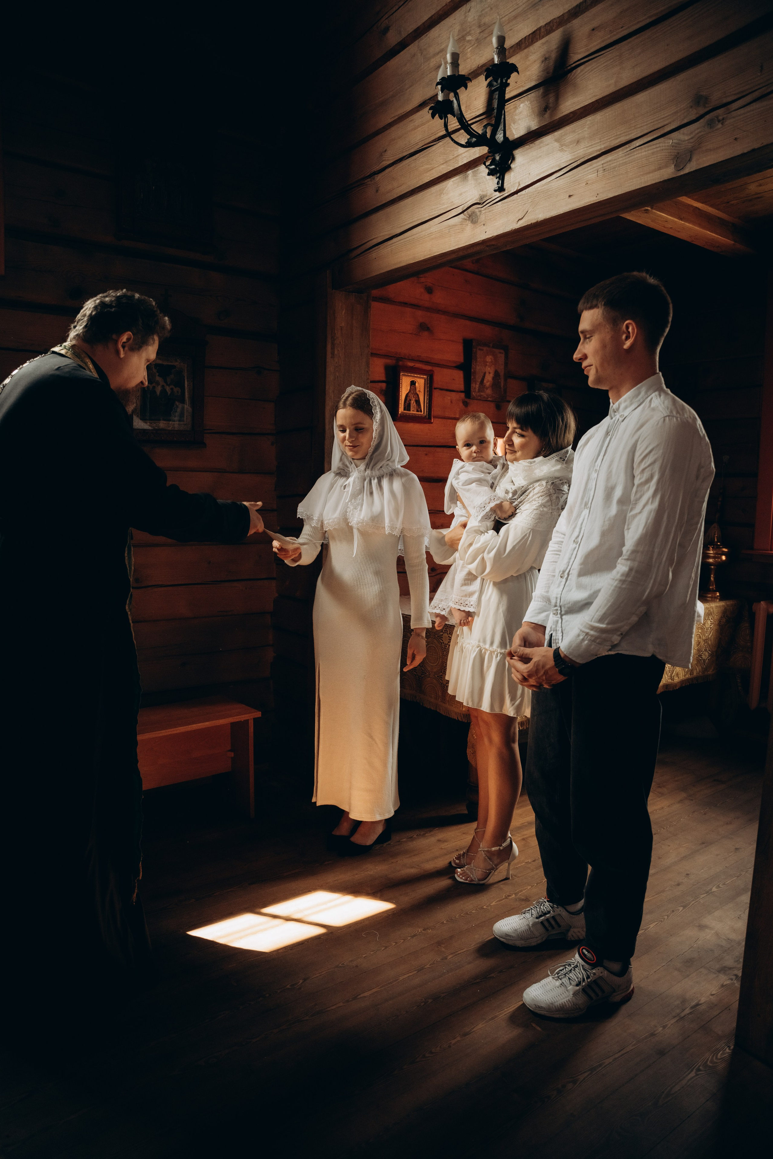 Крещение Егорки. Фотограф Мария Миллс | Минск