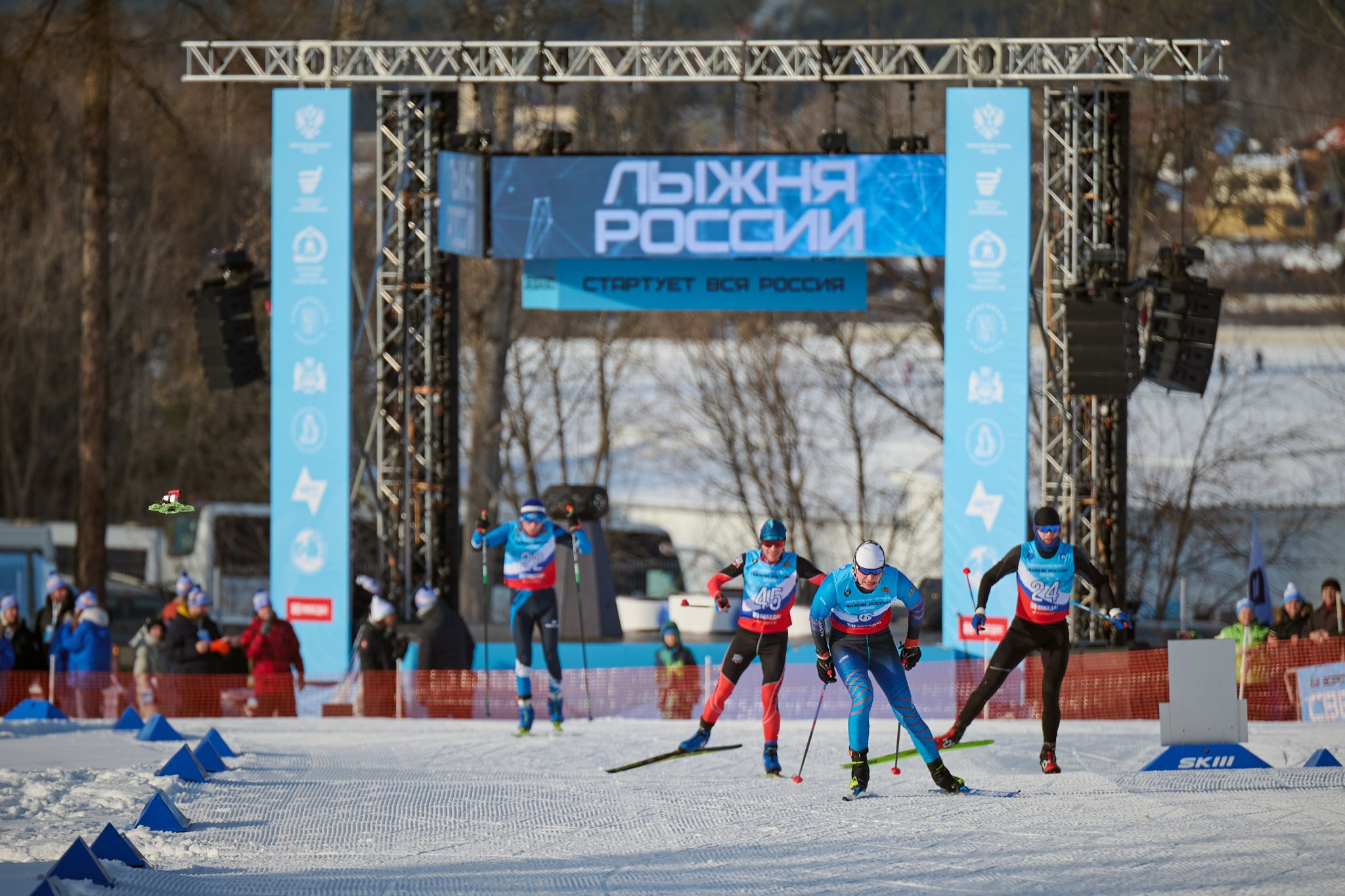 Лыжня России 2025. Мезенцев Евгений фотограф