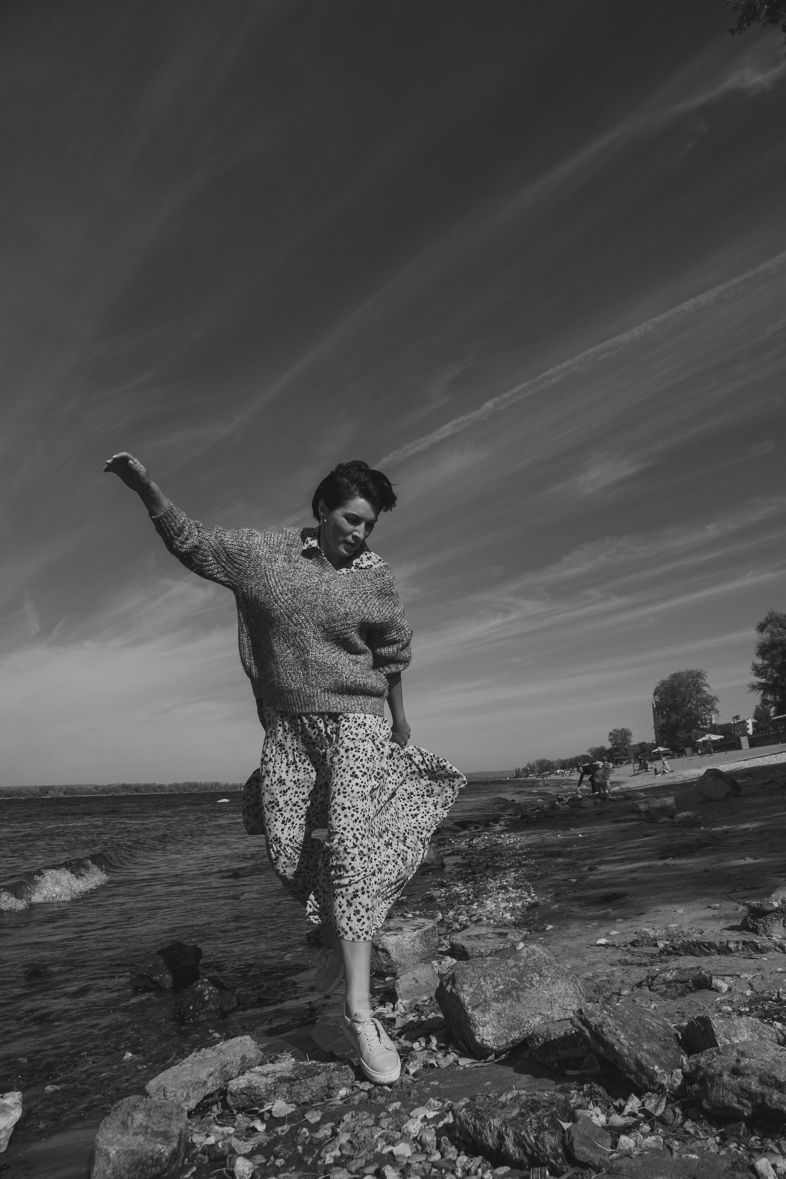 Женская фотосессия для Ольги в Самаре на набережной