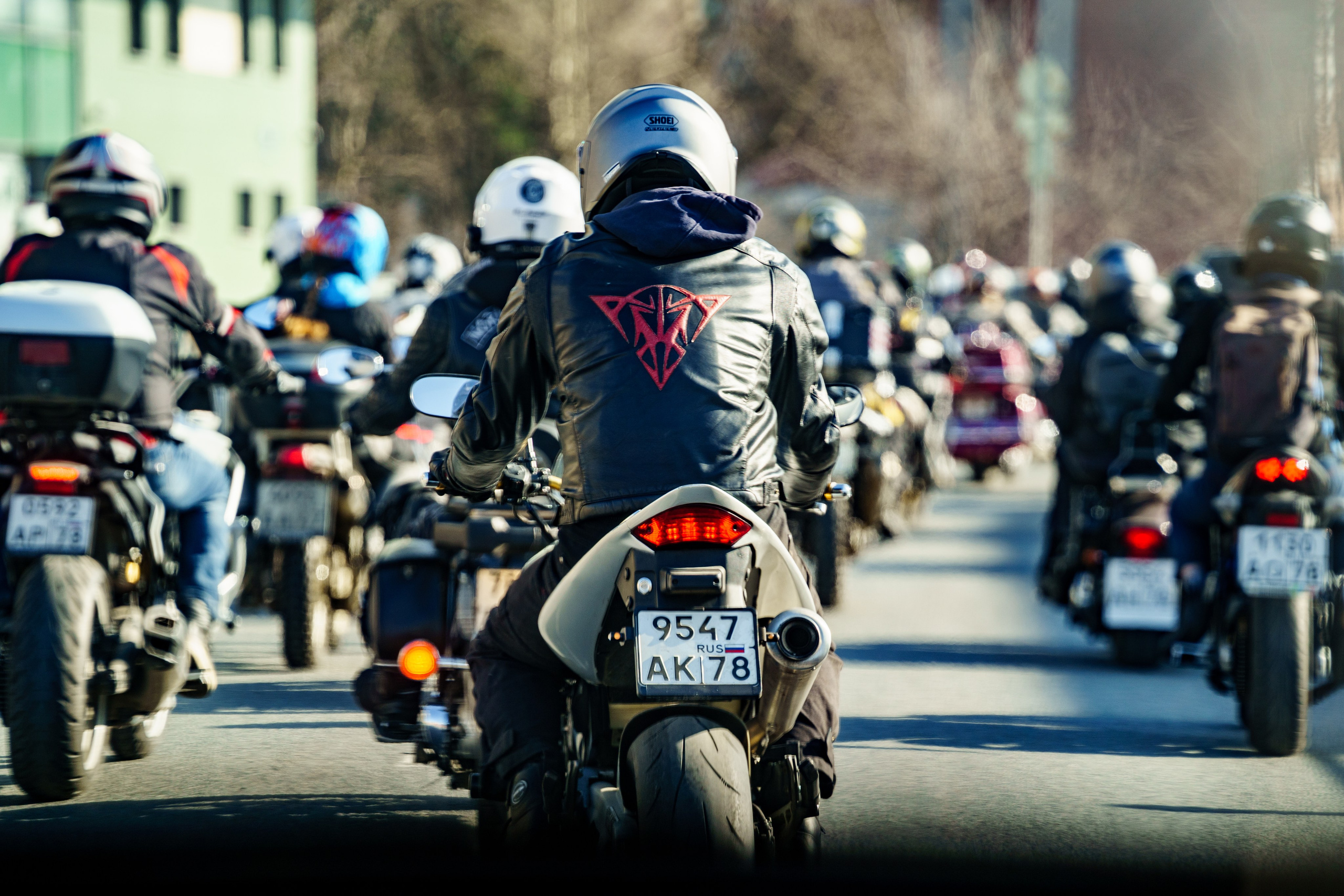 Прохват мотоклуба Norman Riders ч.1. Концертный и репортажный фотограф в Санкт-Петербурге Слава Пахомов