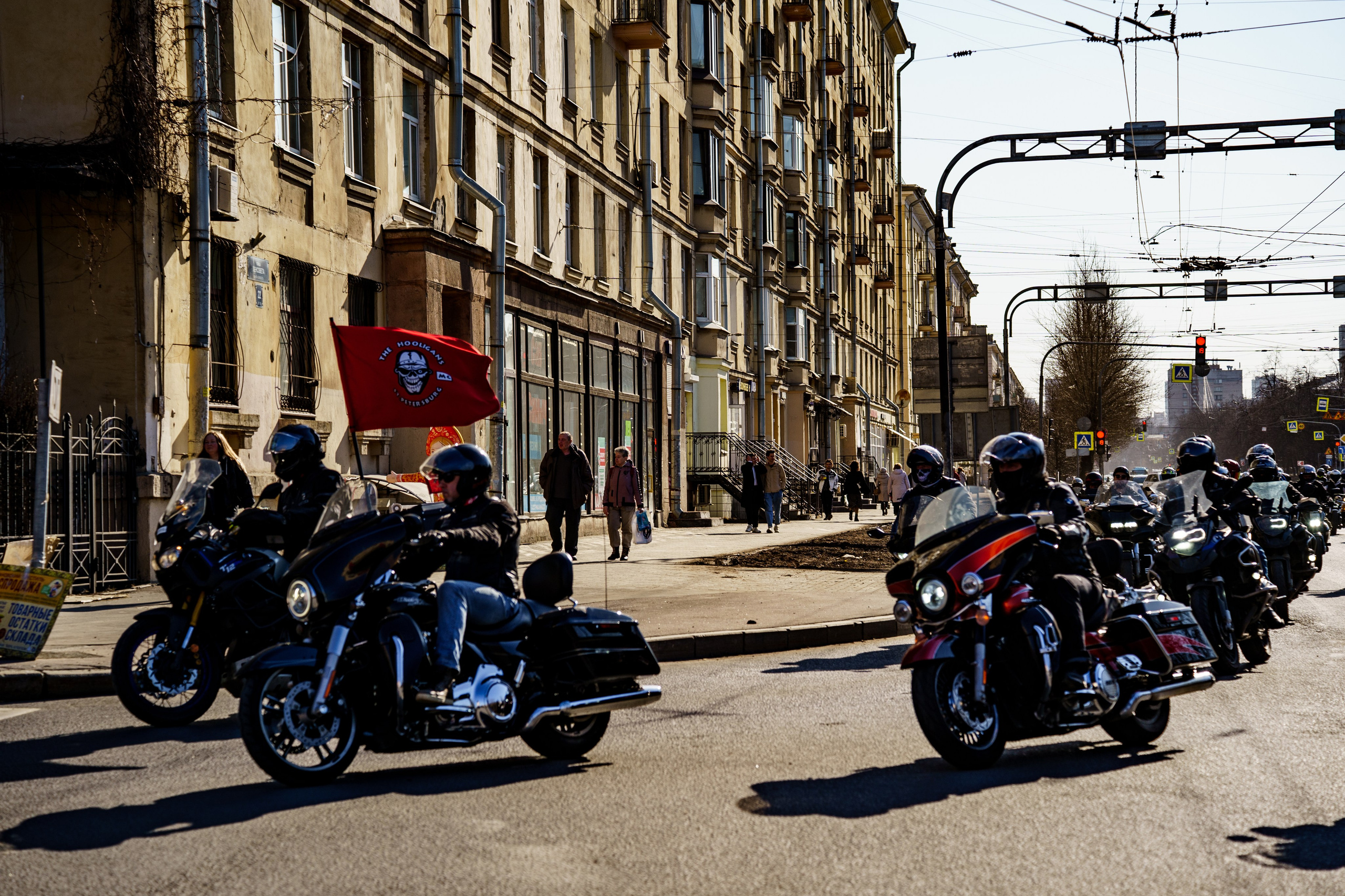 Прохват мотоклуба Norman Riders ч.1. Концертный и репортажный фотограф в Санкт-Петербурге Слава Пахомов