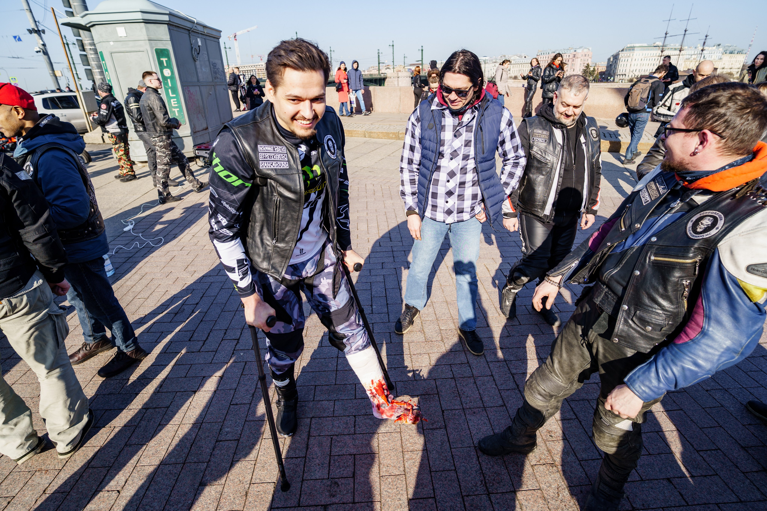 Прохват мотоклуба Norman Riders ч.1. Концертный и репортажный фотограф в Санкт-Петербурге Слава Пахомов