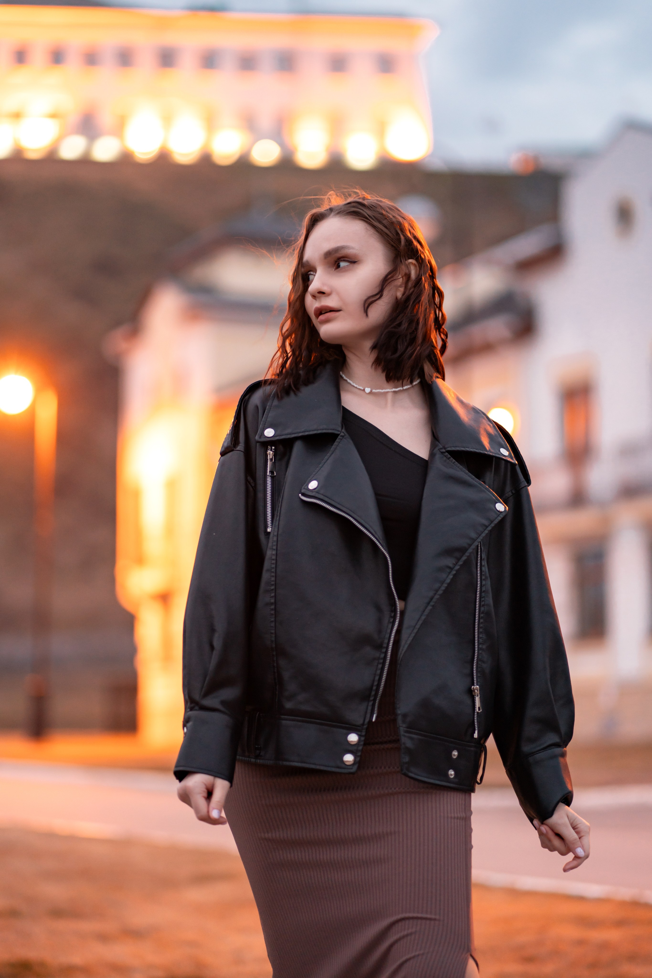 Марина. Прогулка по городу. Мила Посвит Фотограф новорожденных в Тобольске