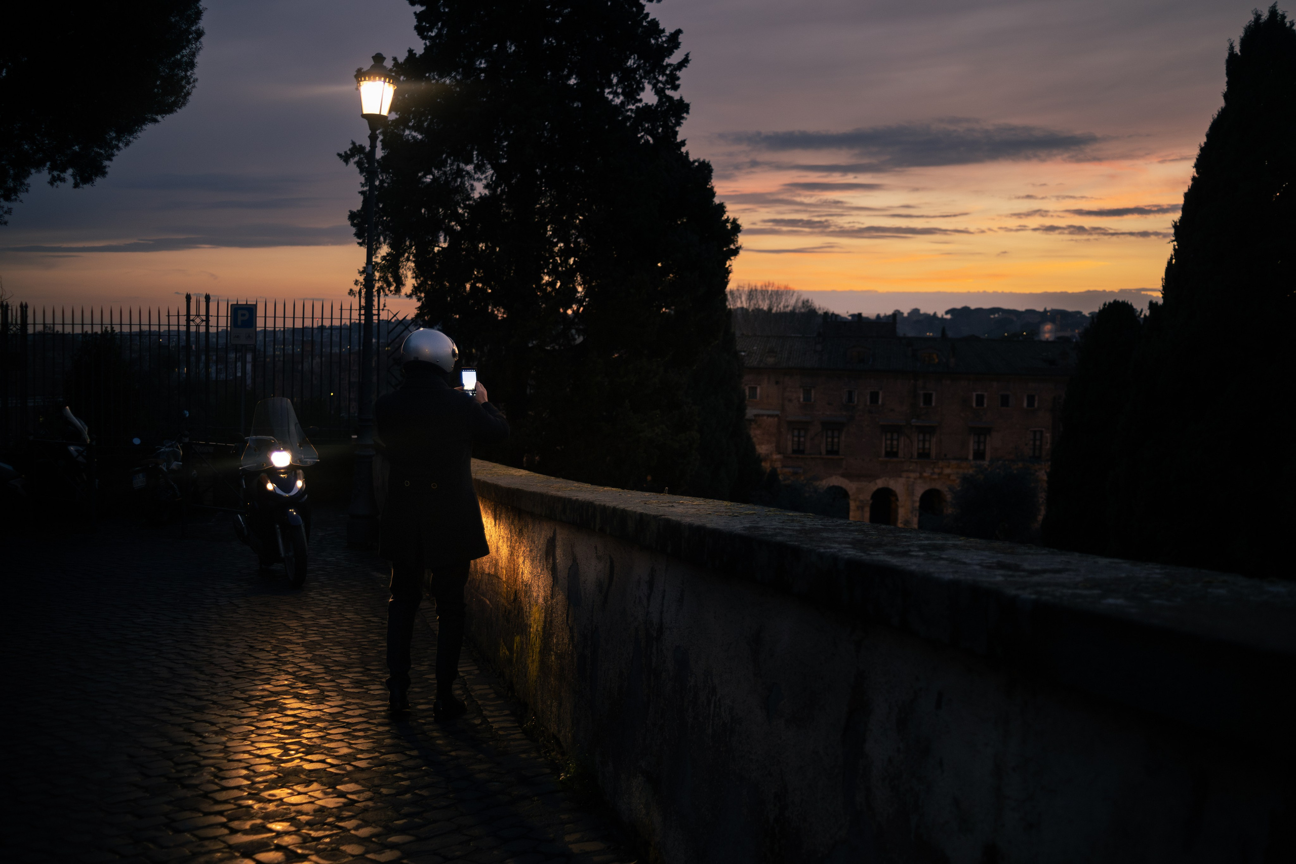 Streets of Rome. Magic photos