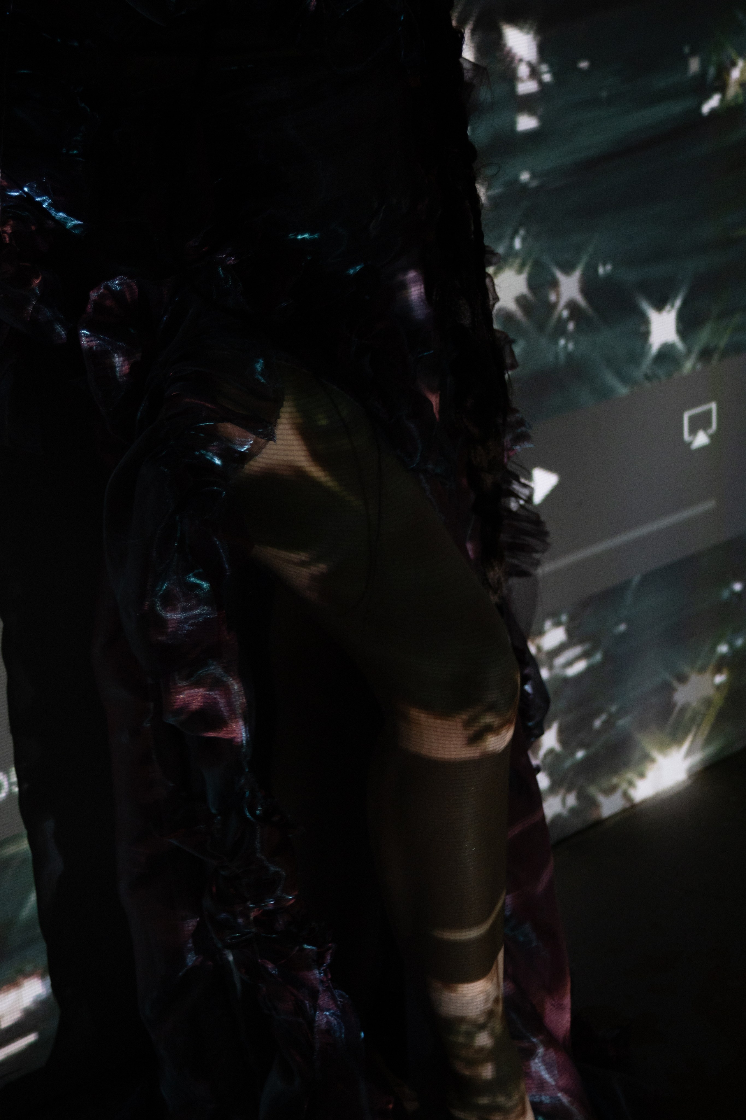 Backstage of the music video. Magic photos