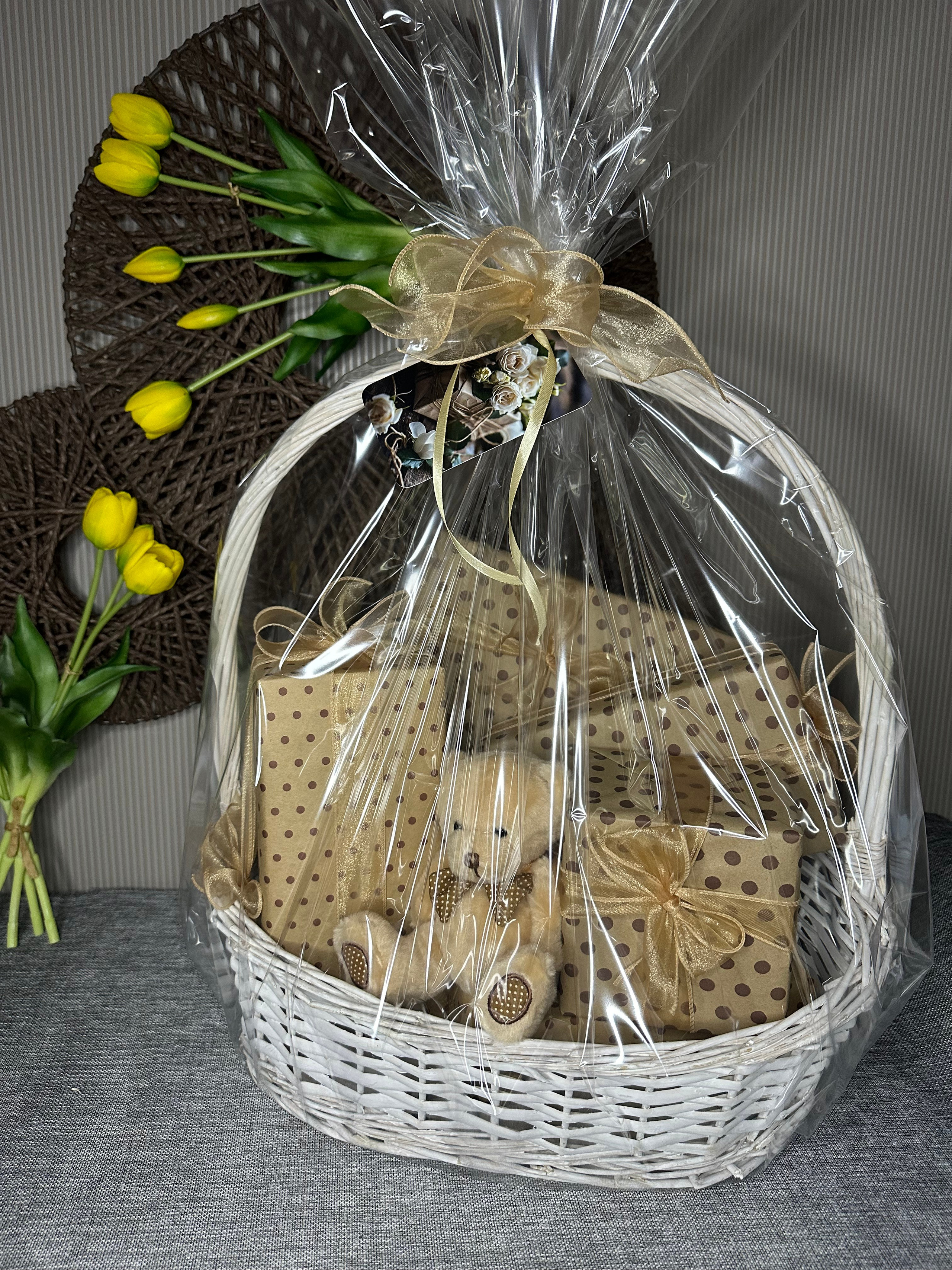 Женская корзина. Студия подарочных наборов «Владия»