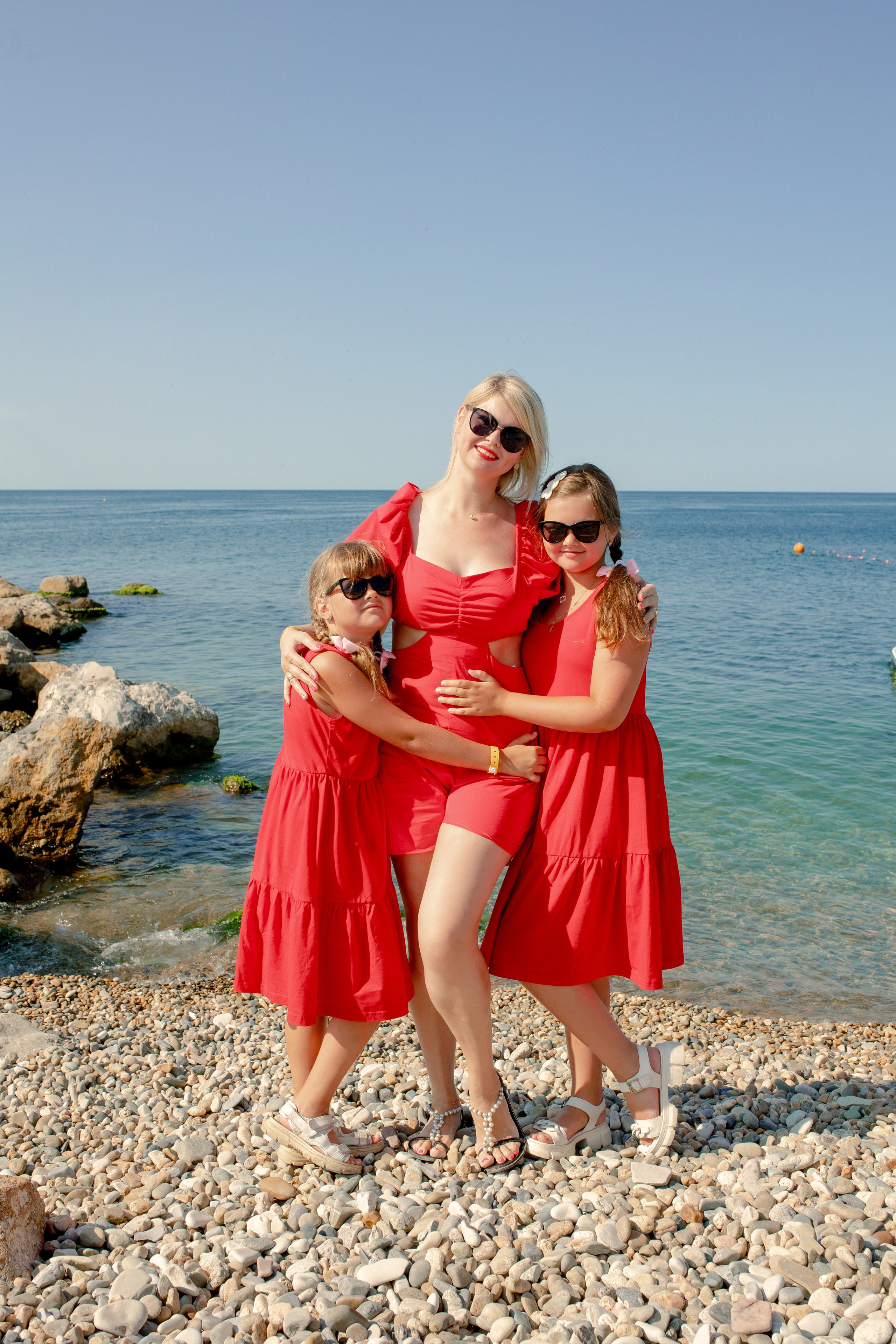 Марина, Сергей, Наст и Ксюша. Фотограф в Геленджике, Архипо-Осиповке, Абрау-Дюрсо, Кринице Виктория