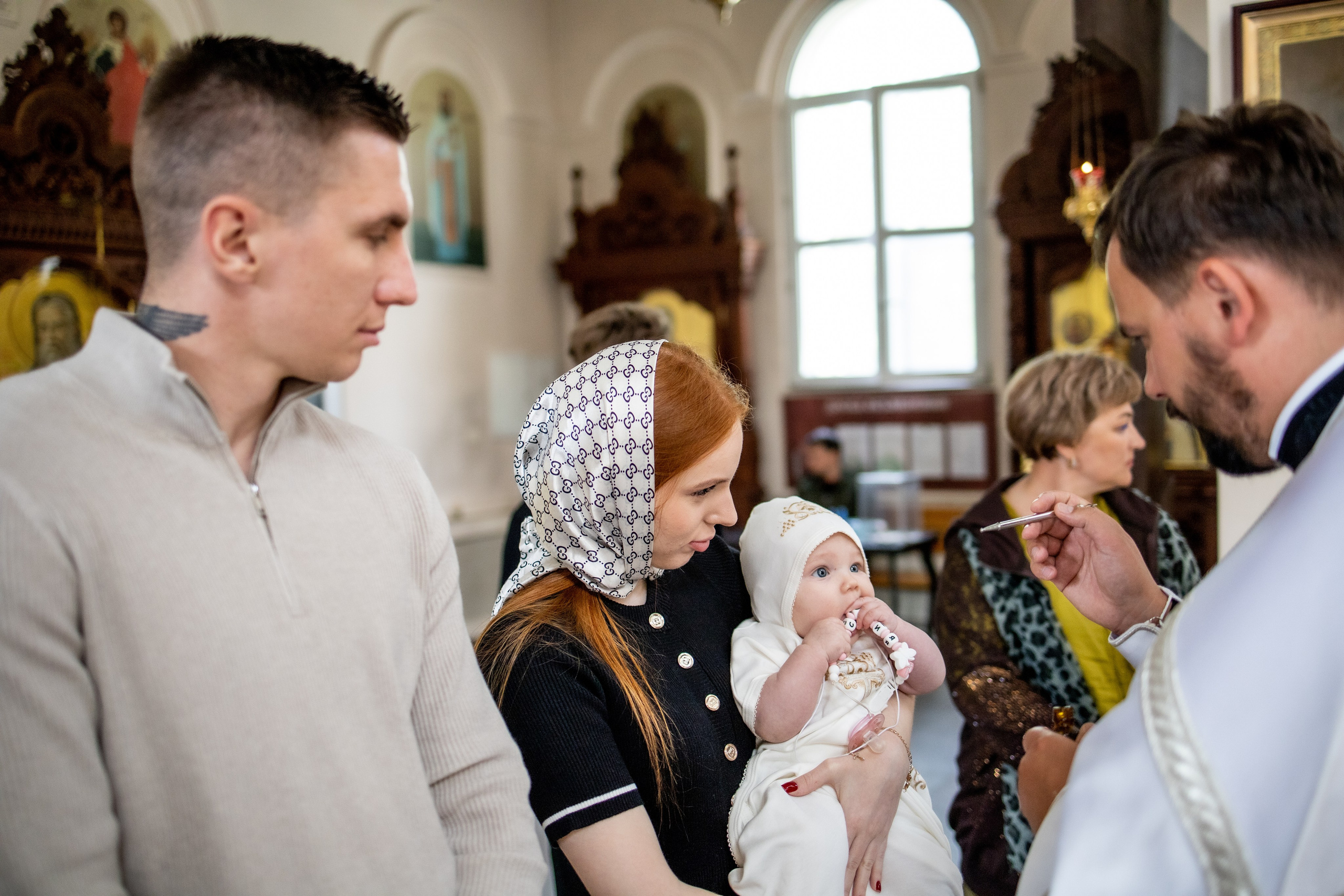 Крещение Софии. Фотограф Надежда Лукьянова