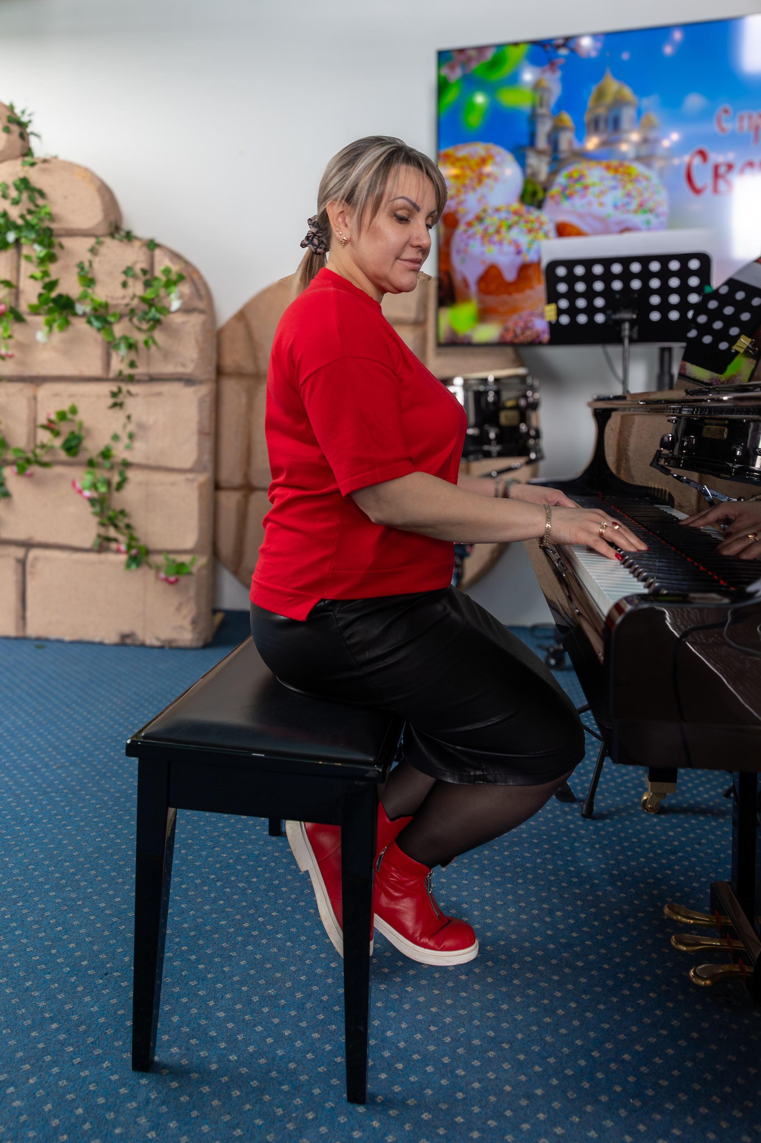 Пасхальный концерт Воскресная школа 2025. Фотограф Таинств Крещение и Венчания г. Магадан Власова Ульяна