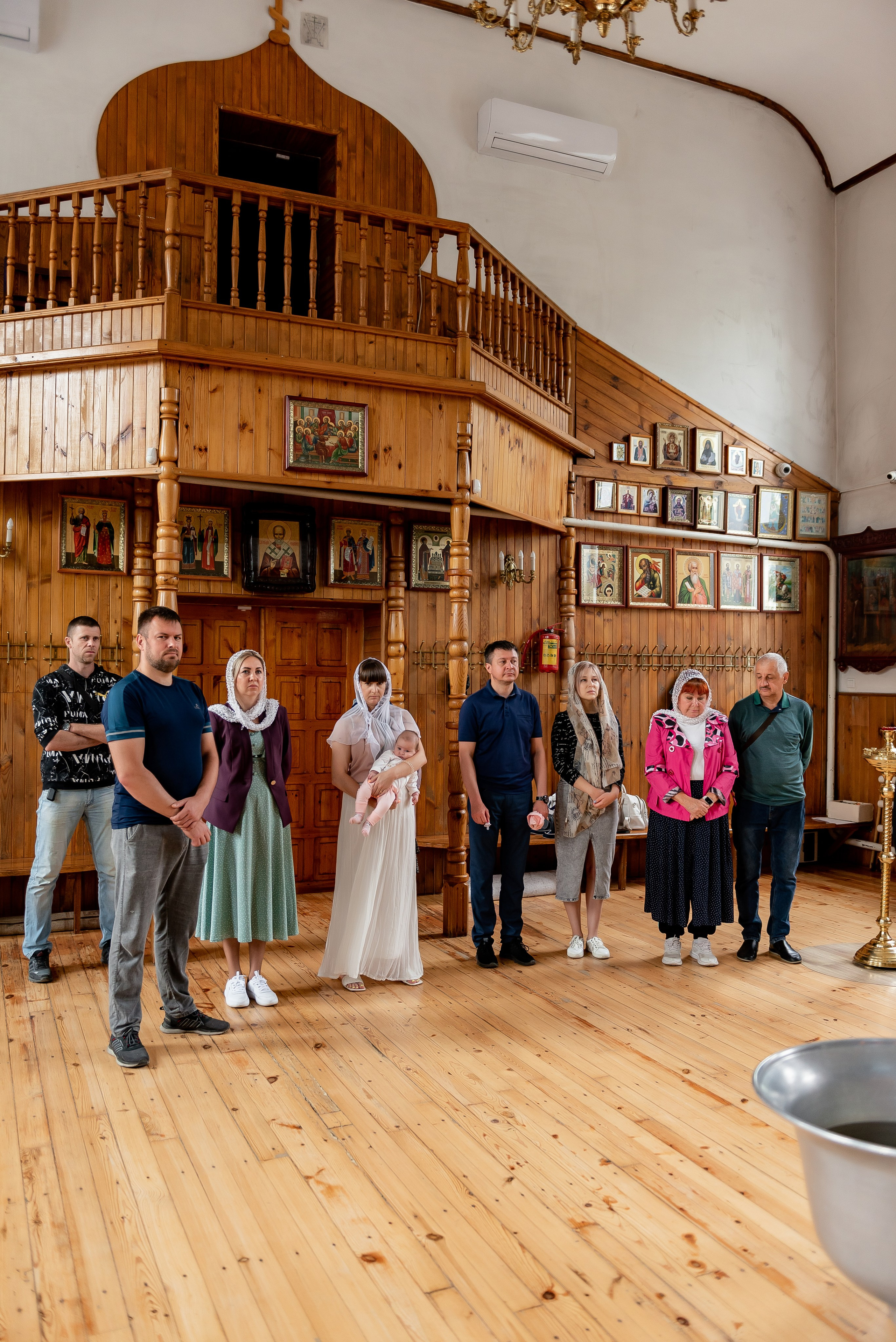 Крещение Ксении. Фотограф Татьяна Иванчикова