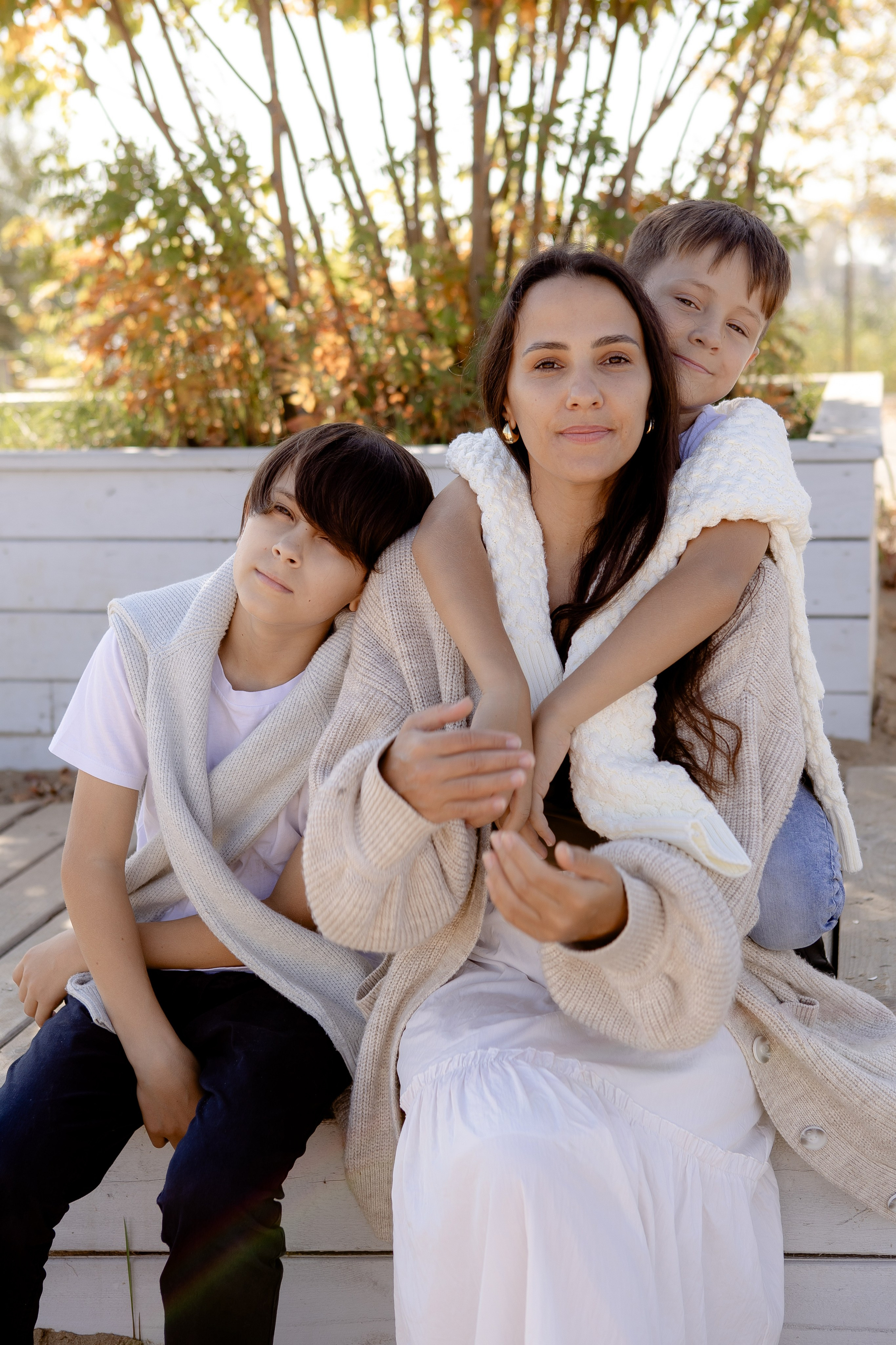 Ляйсан с мальчишками. Фотограф в Казани.Снимаю индивидуальные портреты, love story и свадьбы