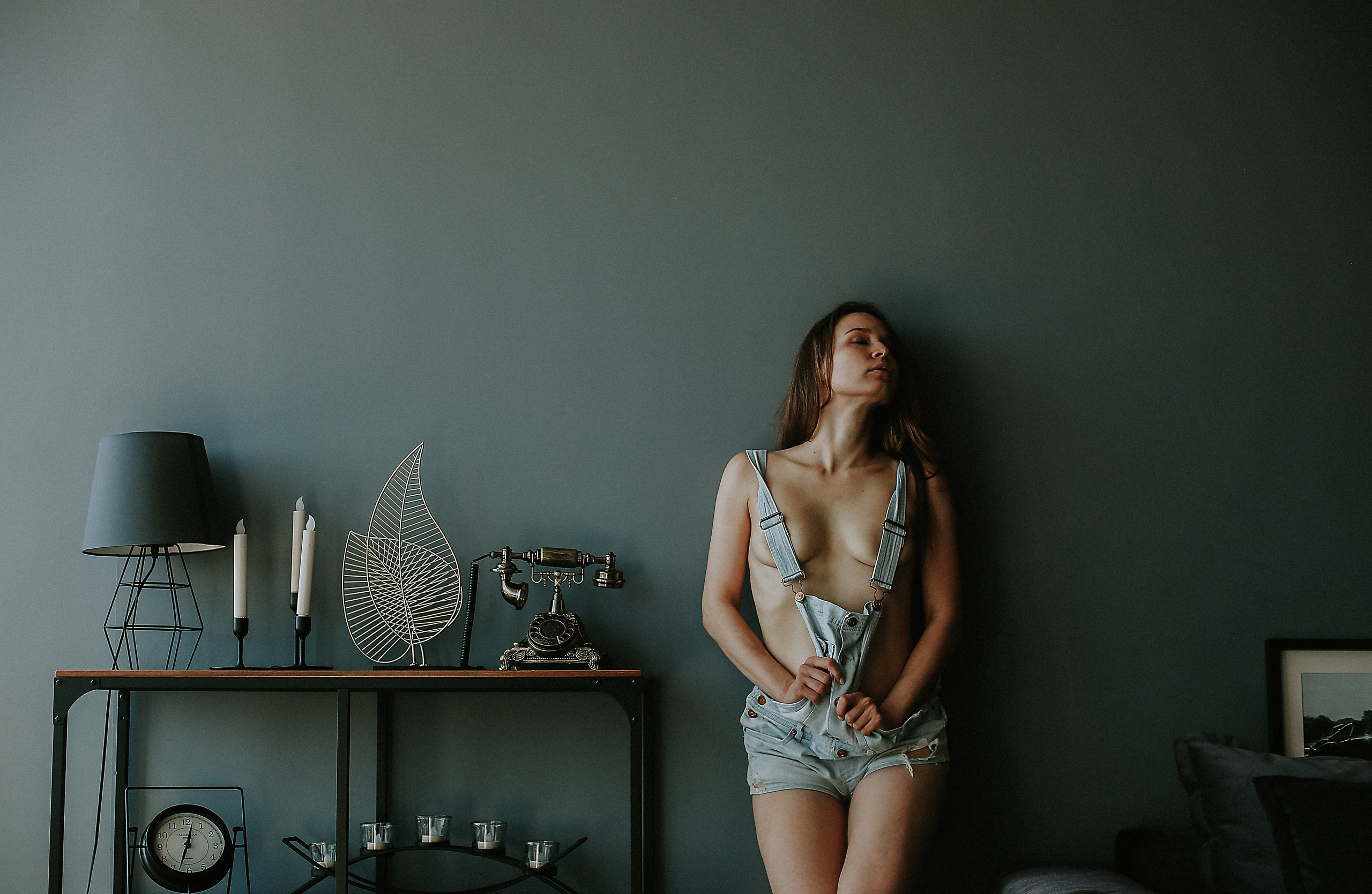 Студийная съемка Марии. Фотограф Антон Чупринин