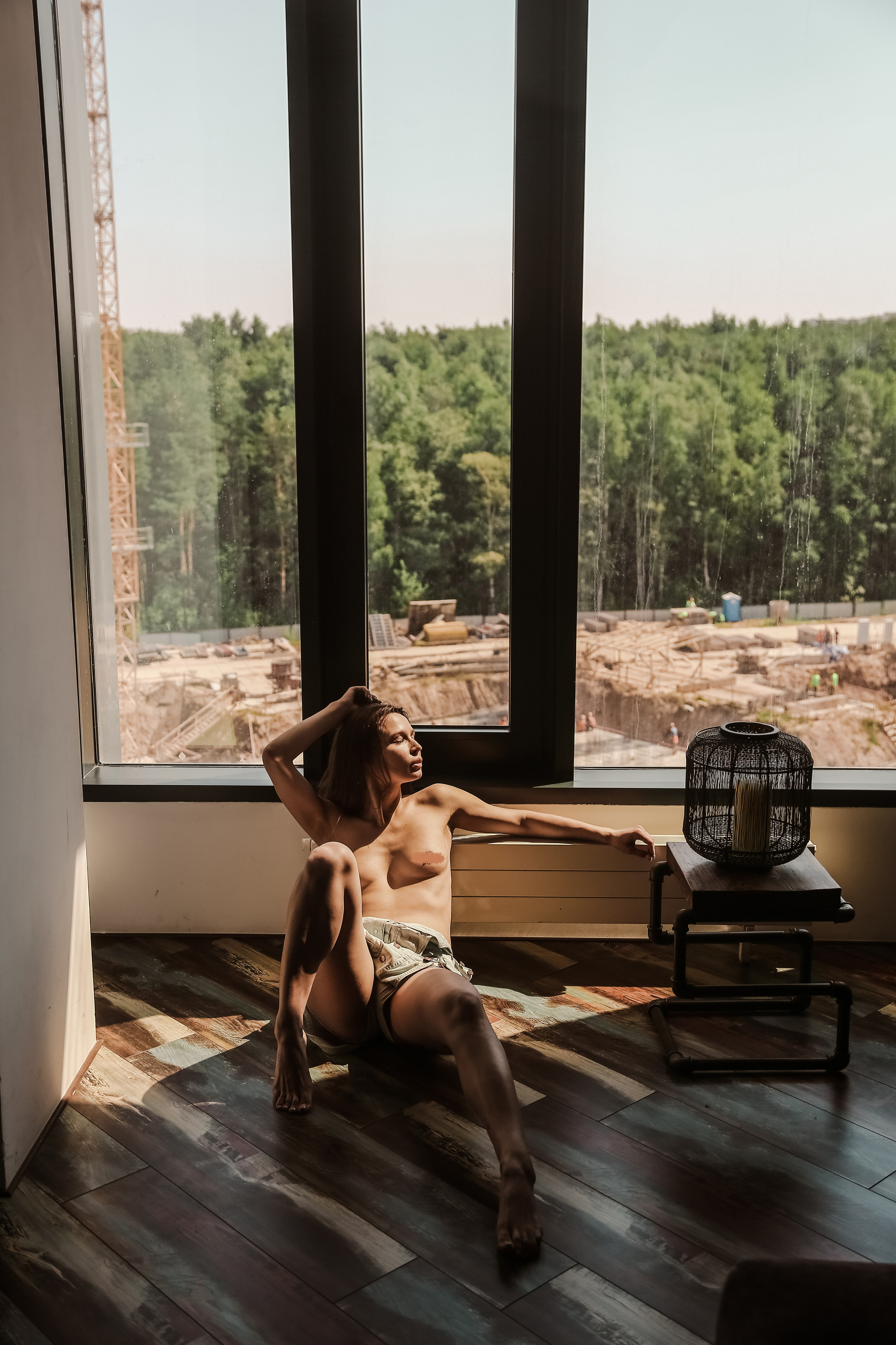 Студийная съемка Марии. Фотограф Антон Чупринин