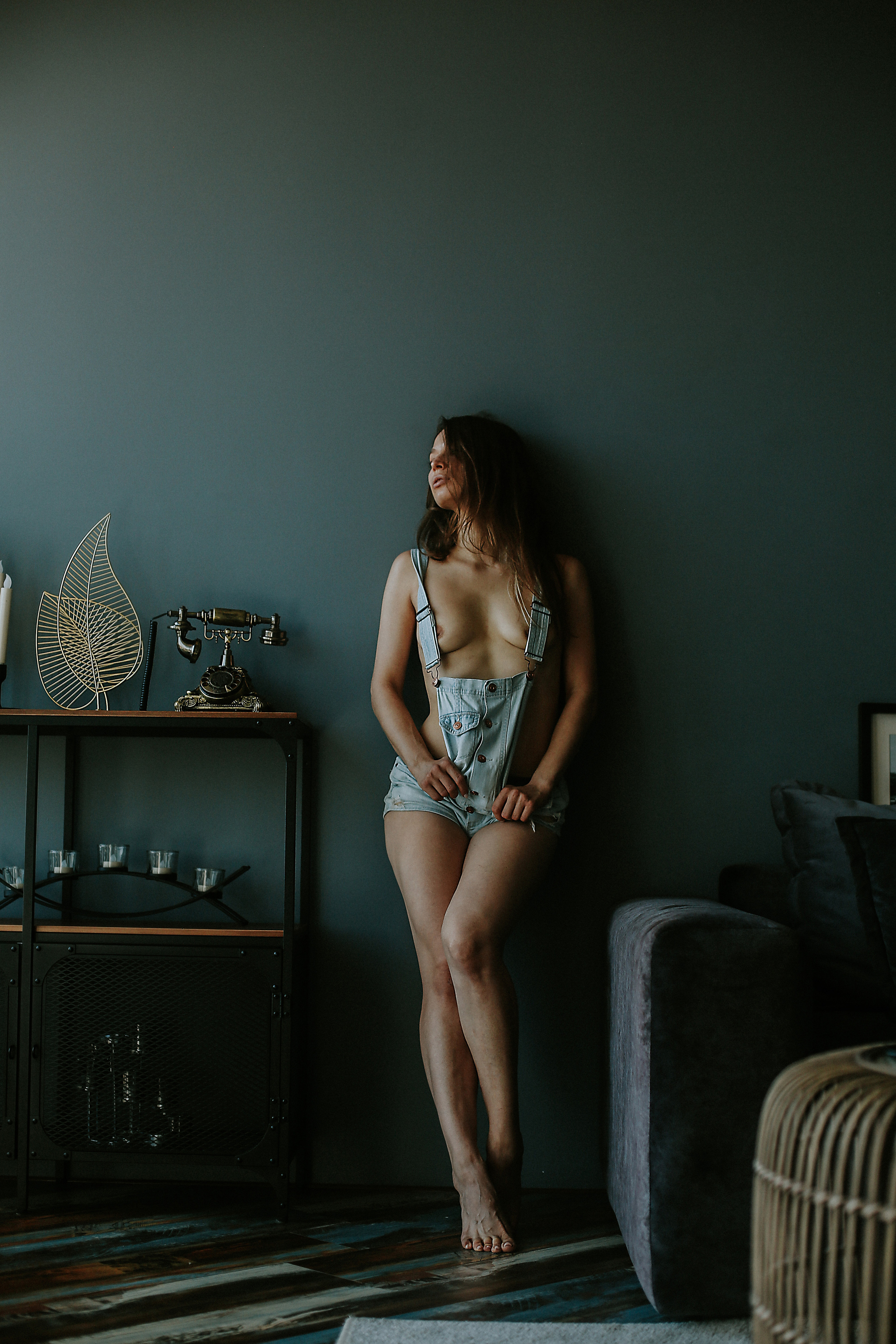 Студийная съемка Марии. Фотограф Антон Чупринин