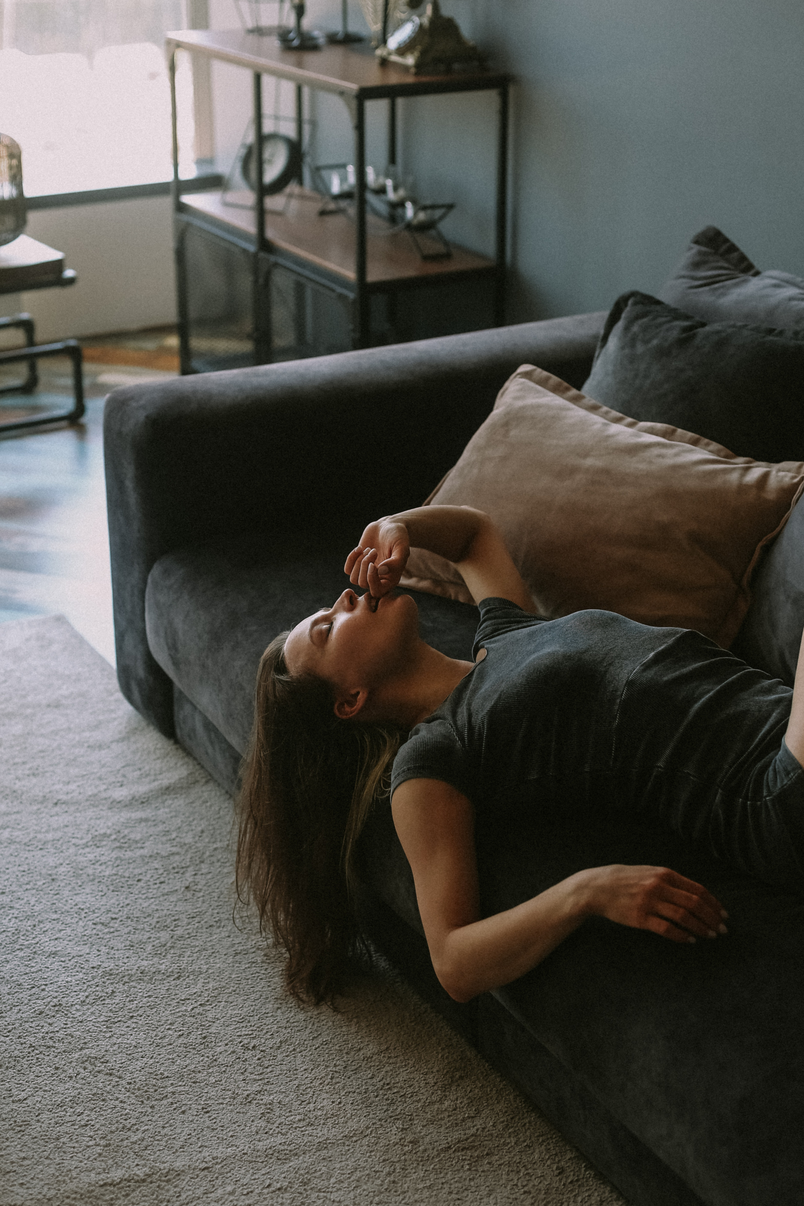 Студийная съемка Марии. Фотограф Антон Чупринин