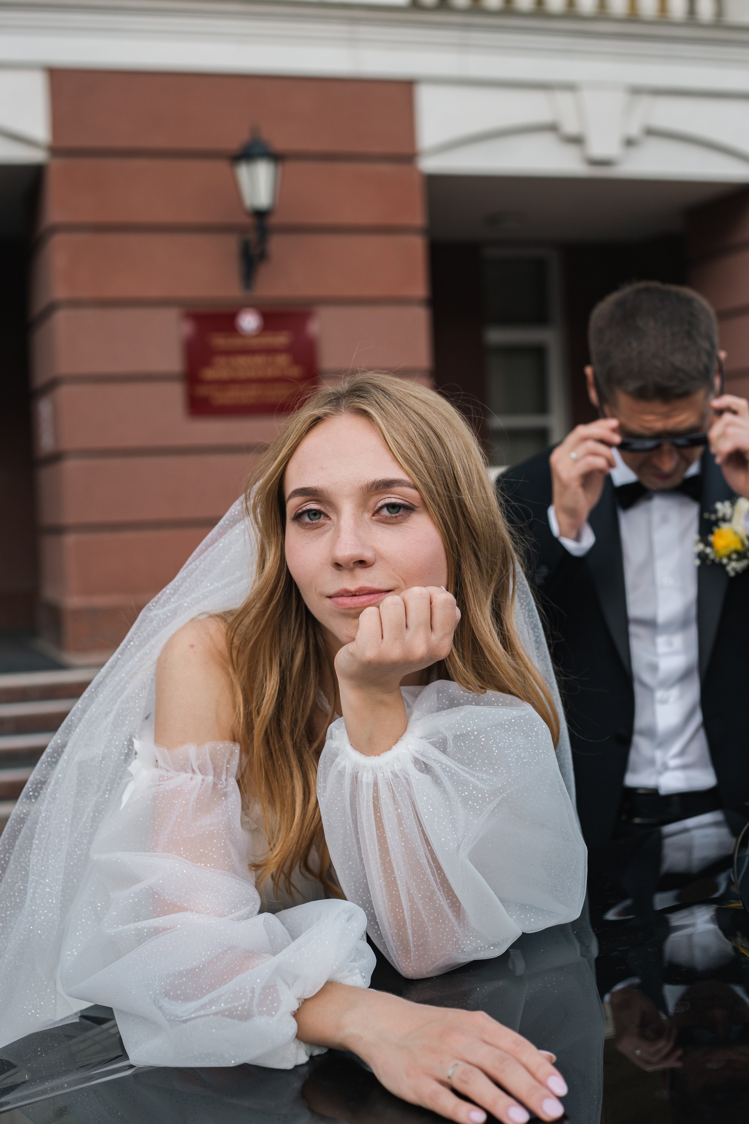Свадебная прогулка и ЗАГС Кристины и Ильи. Портретный фотограф в Казани Алёна Евсеева
