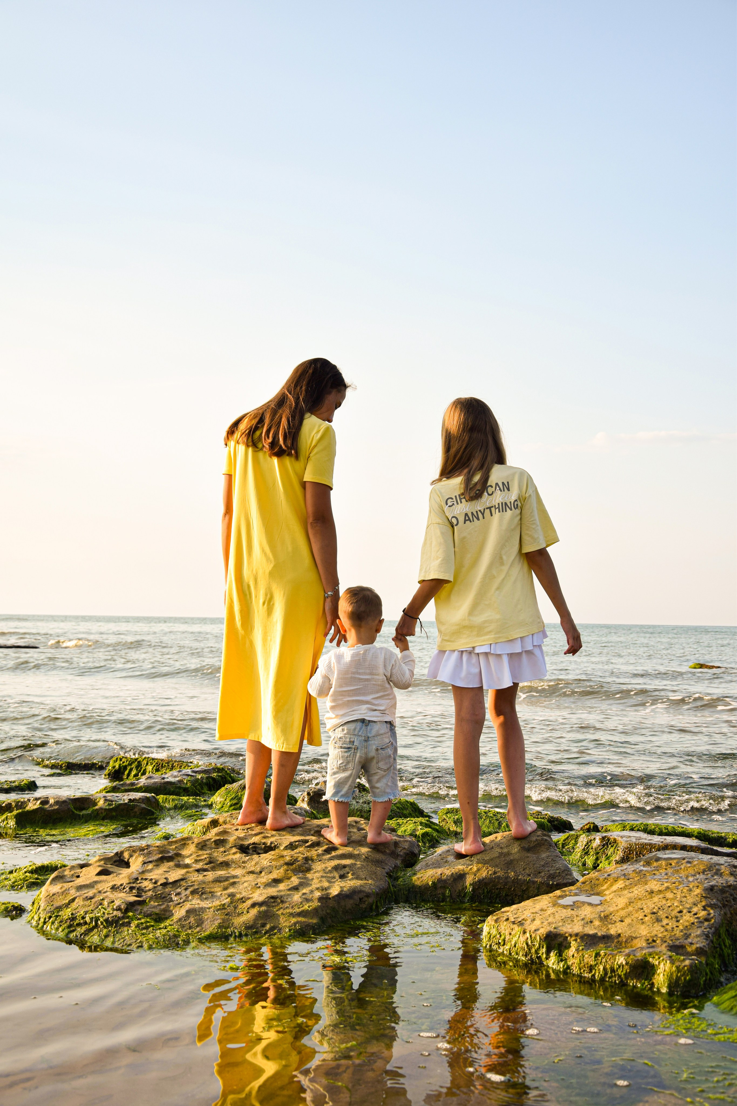Семейная фотоссесия на берегу Каспийского моря. ASLAN — Индивидуальный фотограф из Питера