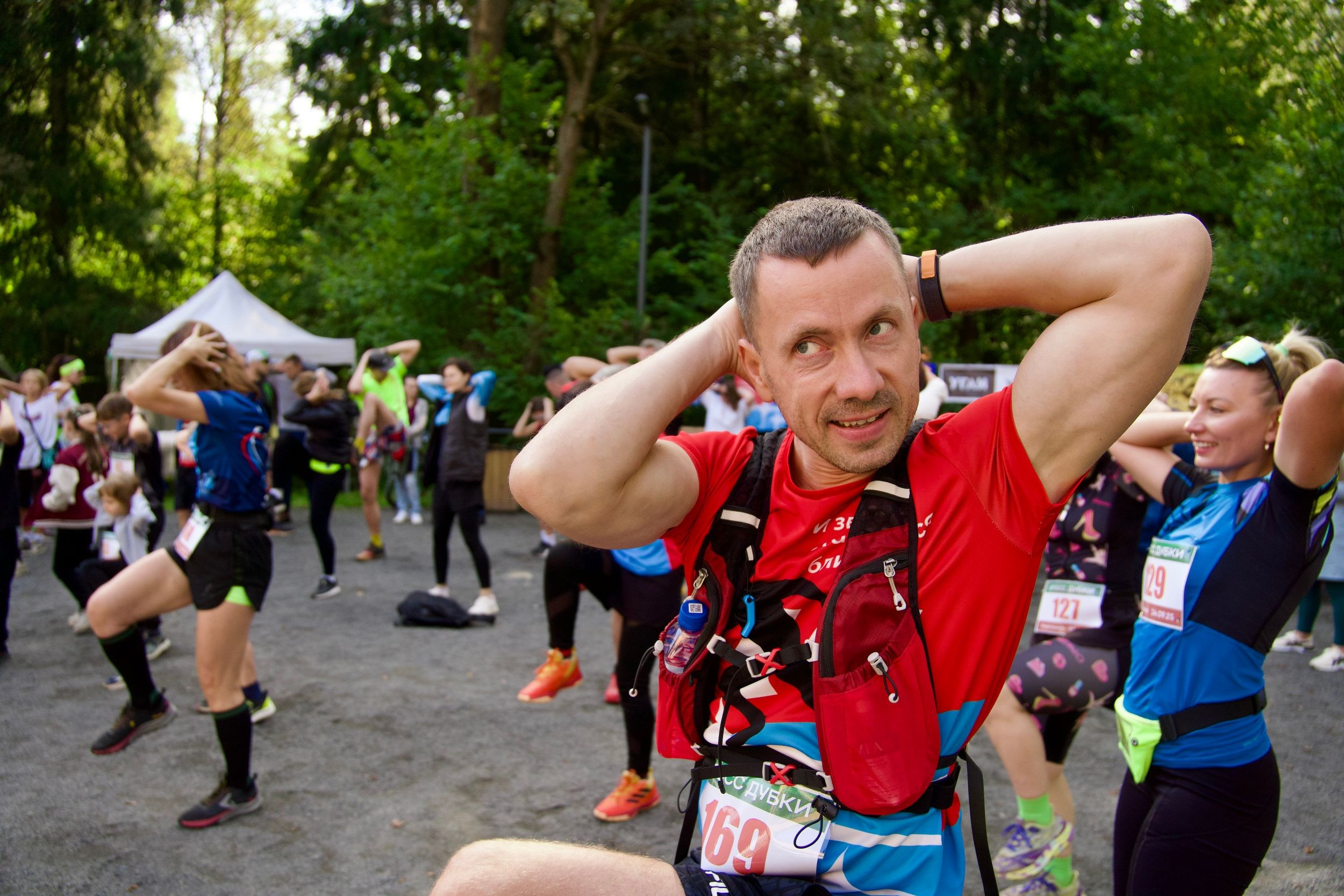 Забег в парке «Дубки». Кафе «БЕЛКА НАШЕПТАЛА». Ну оооочень концептуальное кафе