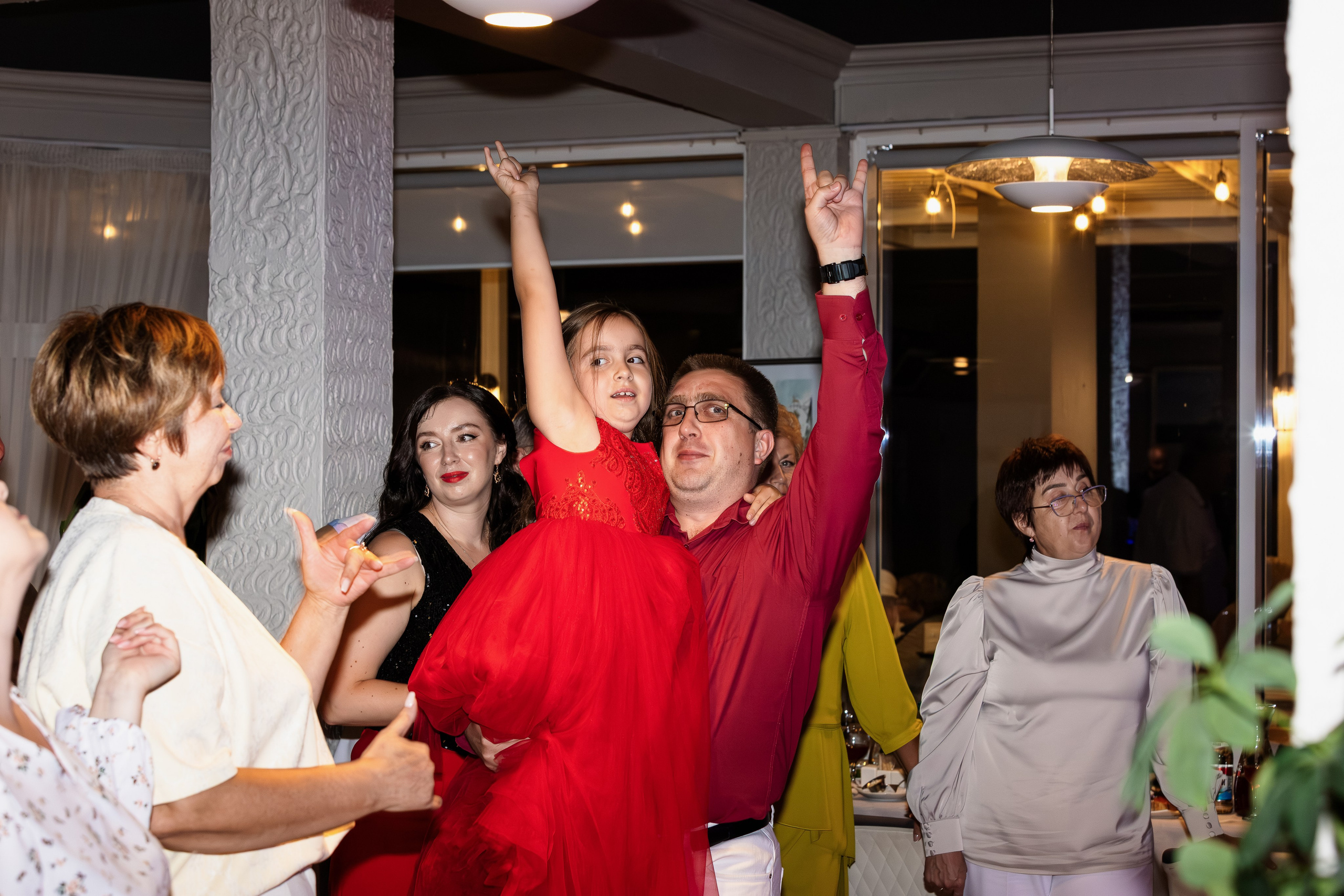 Юбилей в кафе «Парус». Репортажный фотограф Анапа