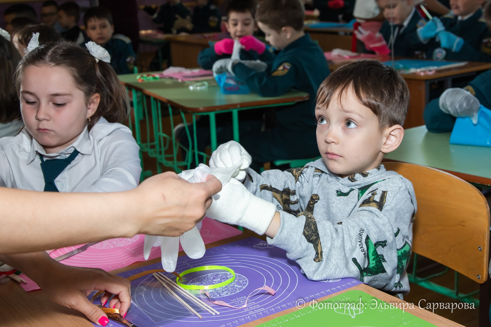 МК по карамели для ЦО 69. Репортажный Фотограф