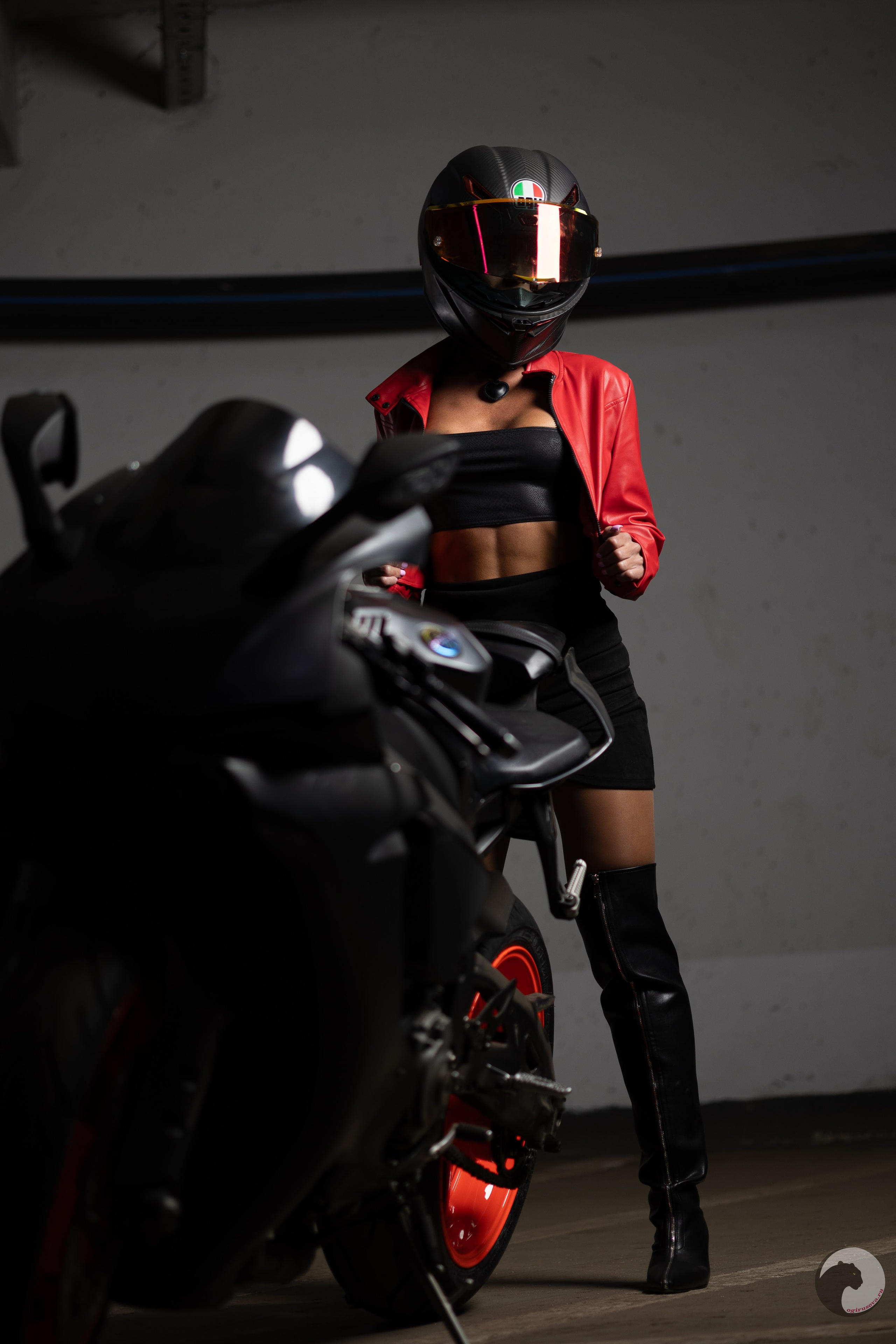 Фотосессии на мото. Фотограф Ольга Гирусова «Пантерочка» Москва