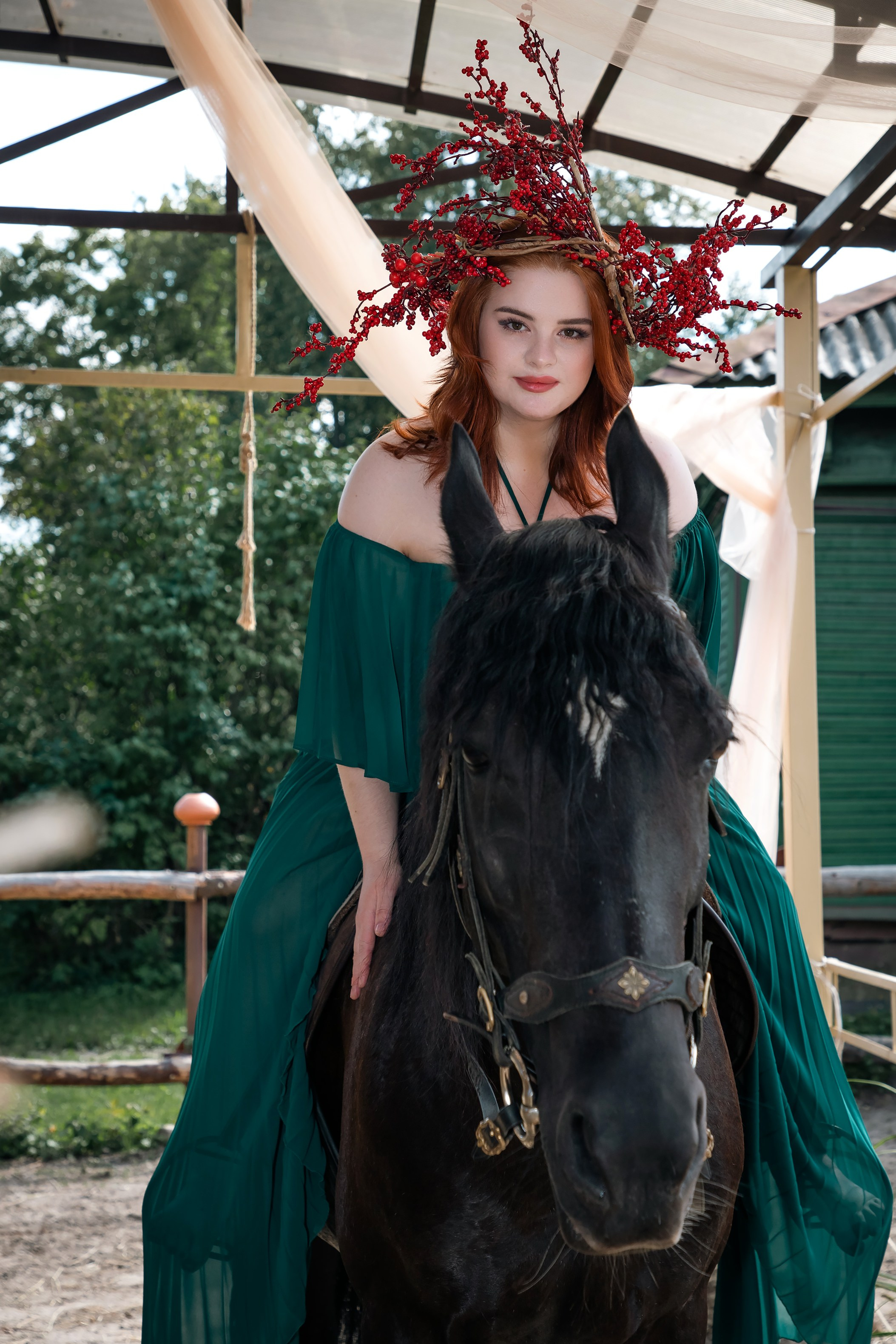 Фотосессия с лошадкой Пенкой