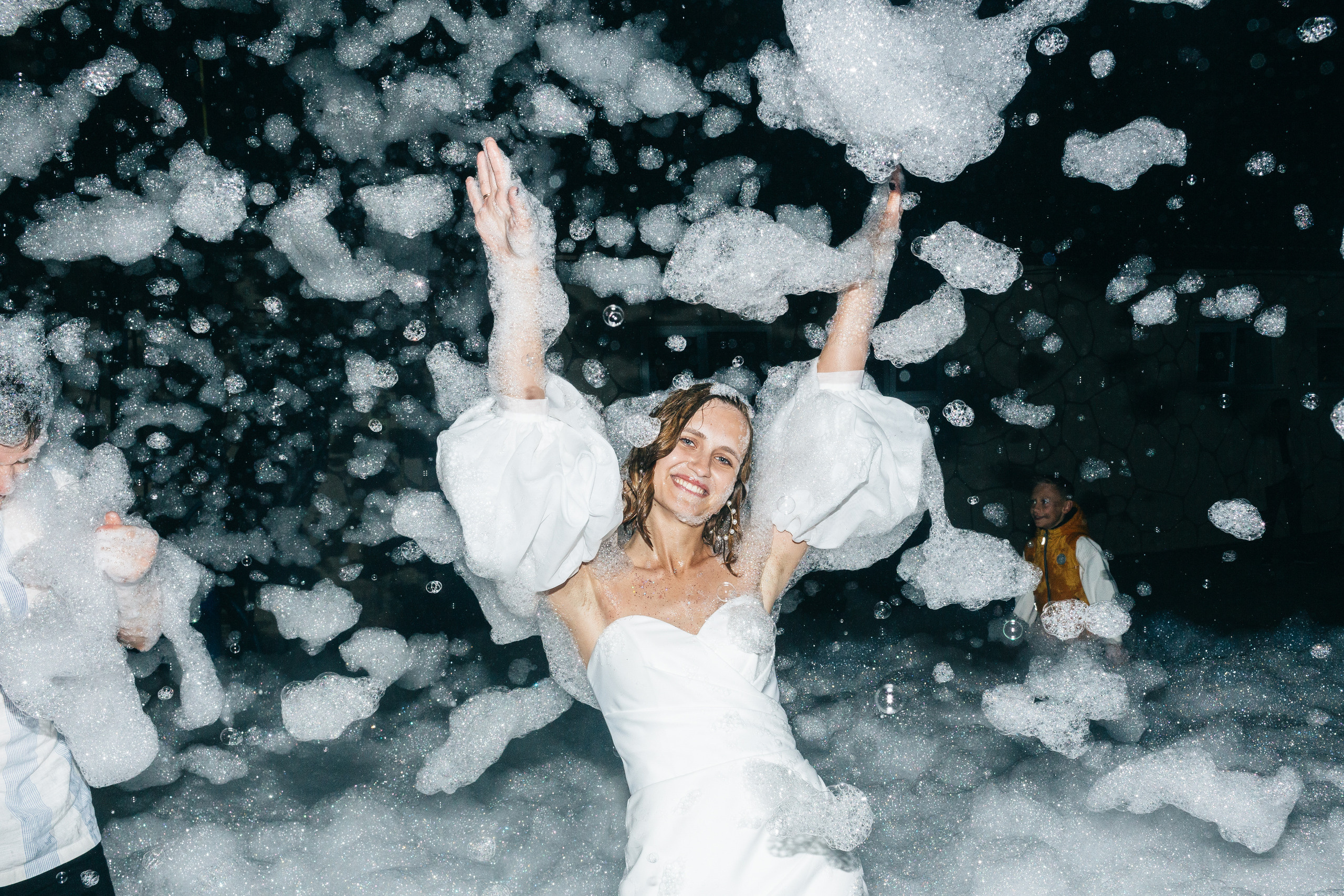 Фуксия/Голубая волна/Зеленый. Портфолио свадебного фотографа. Роман Каргаполов